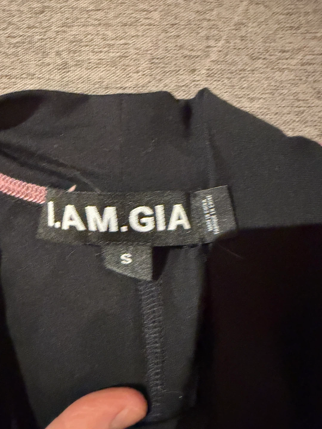 I.AM.GIA Black Pants Size S - photo 3