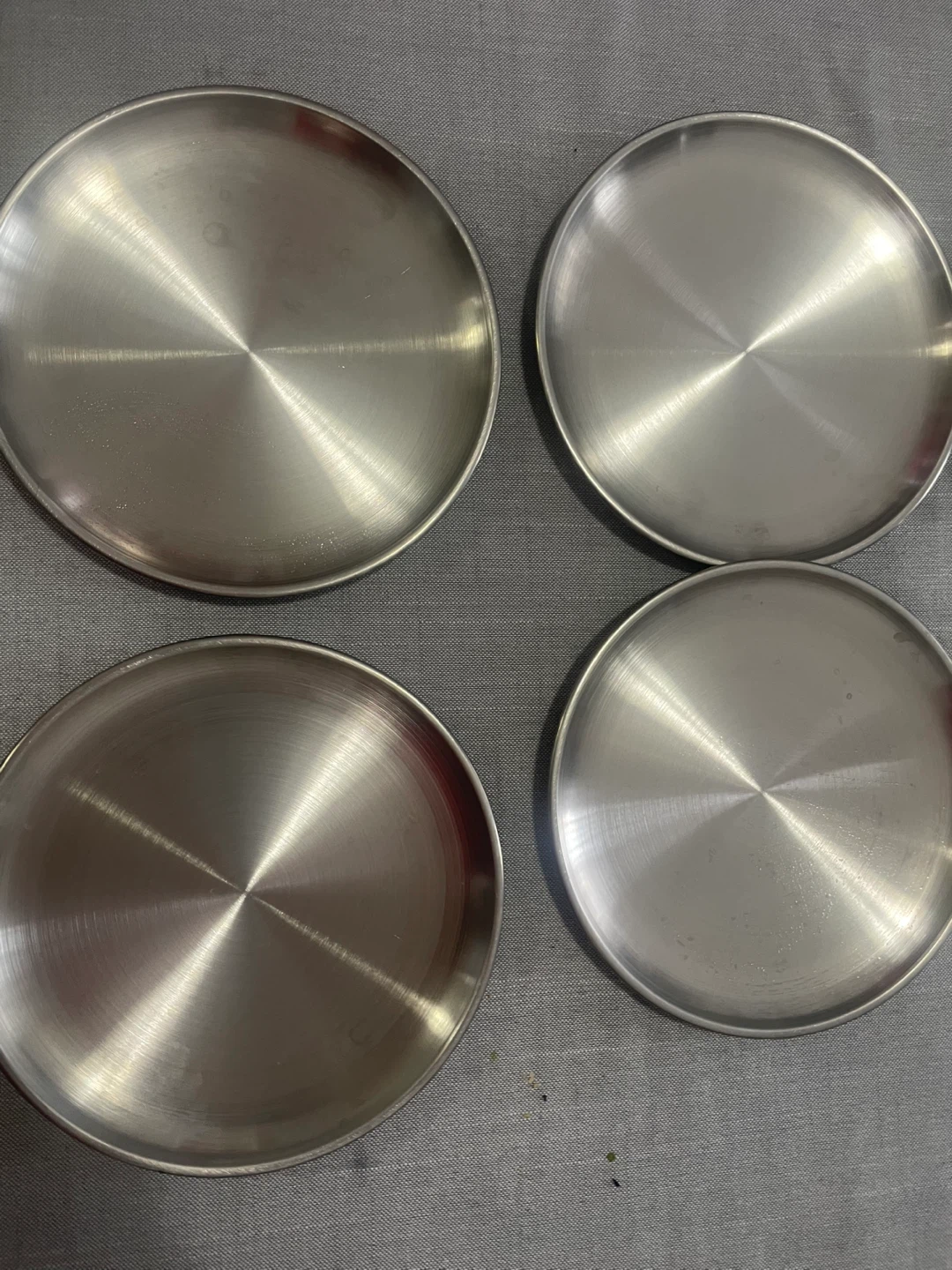 4 Stainless steel plates - photo 3