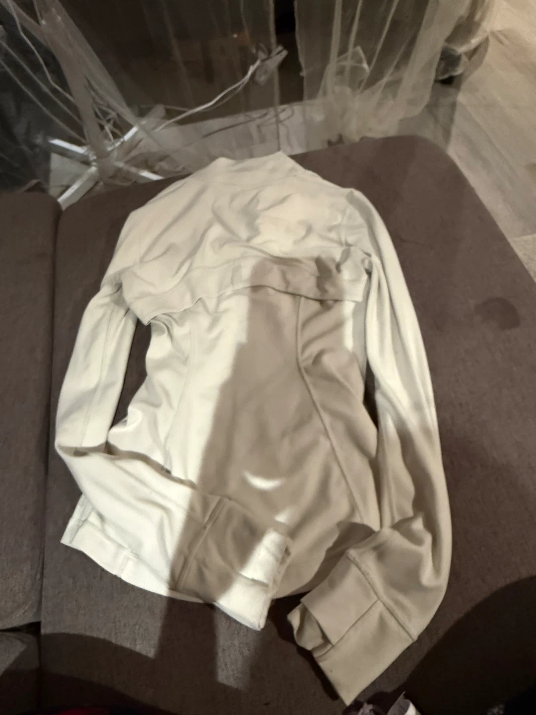 Lululemon White Full Zip Jacket - photo 2