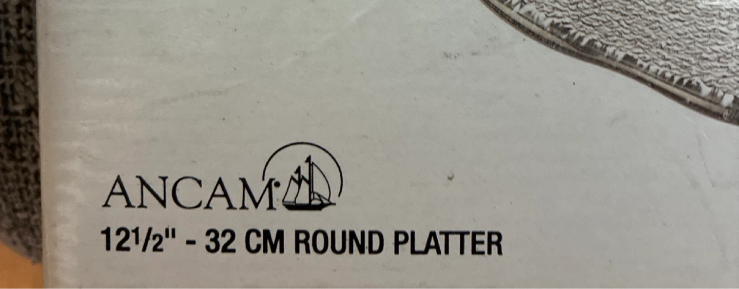 New Holiday Season 12 1/2" Round Platter - photo 2