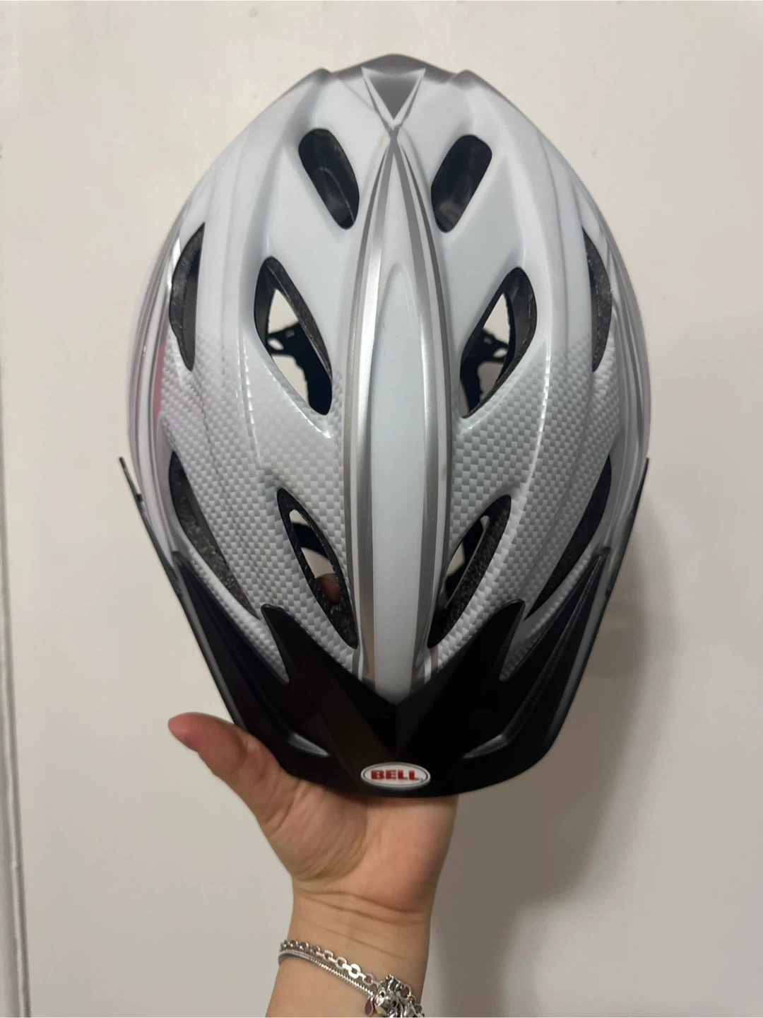 Bell White Bicycle Helmet - photo 2