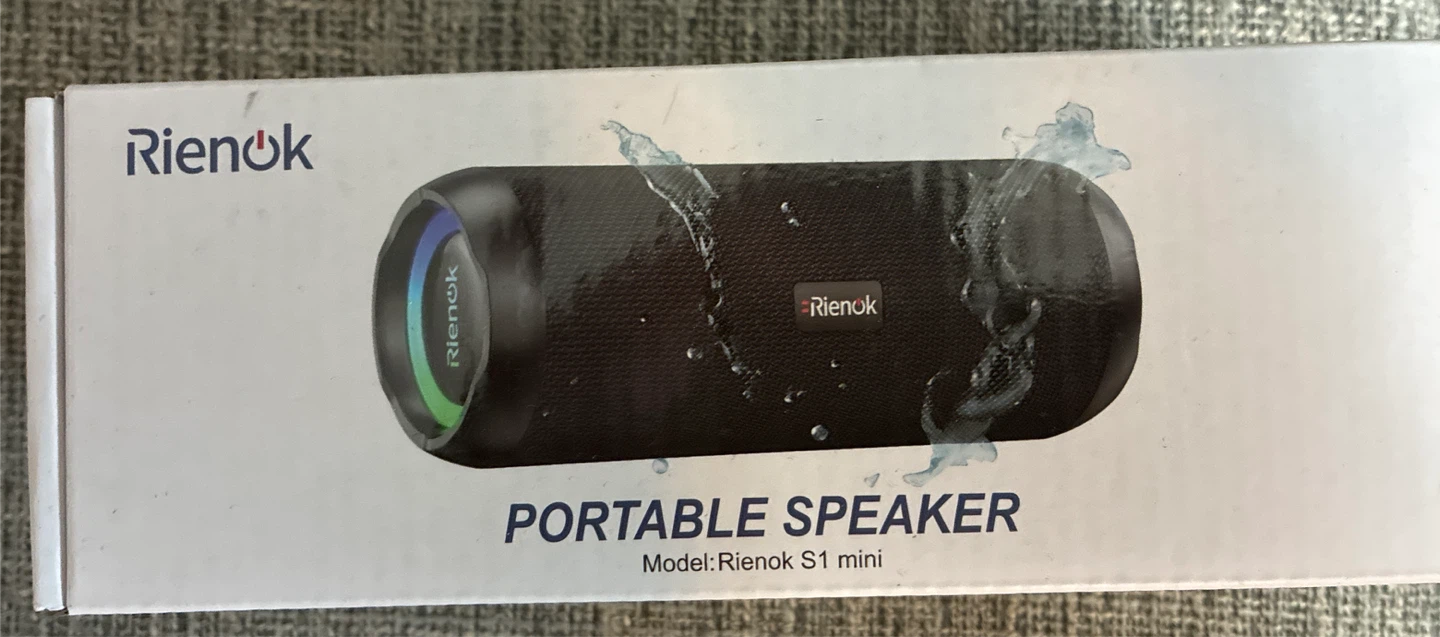 New Portable Bluetooth Speaker - Black