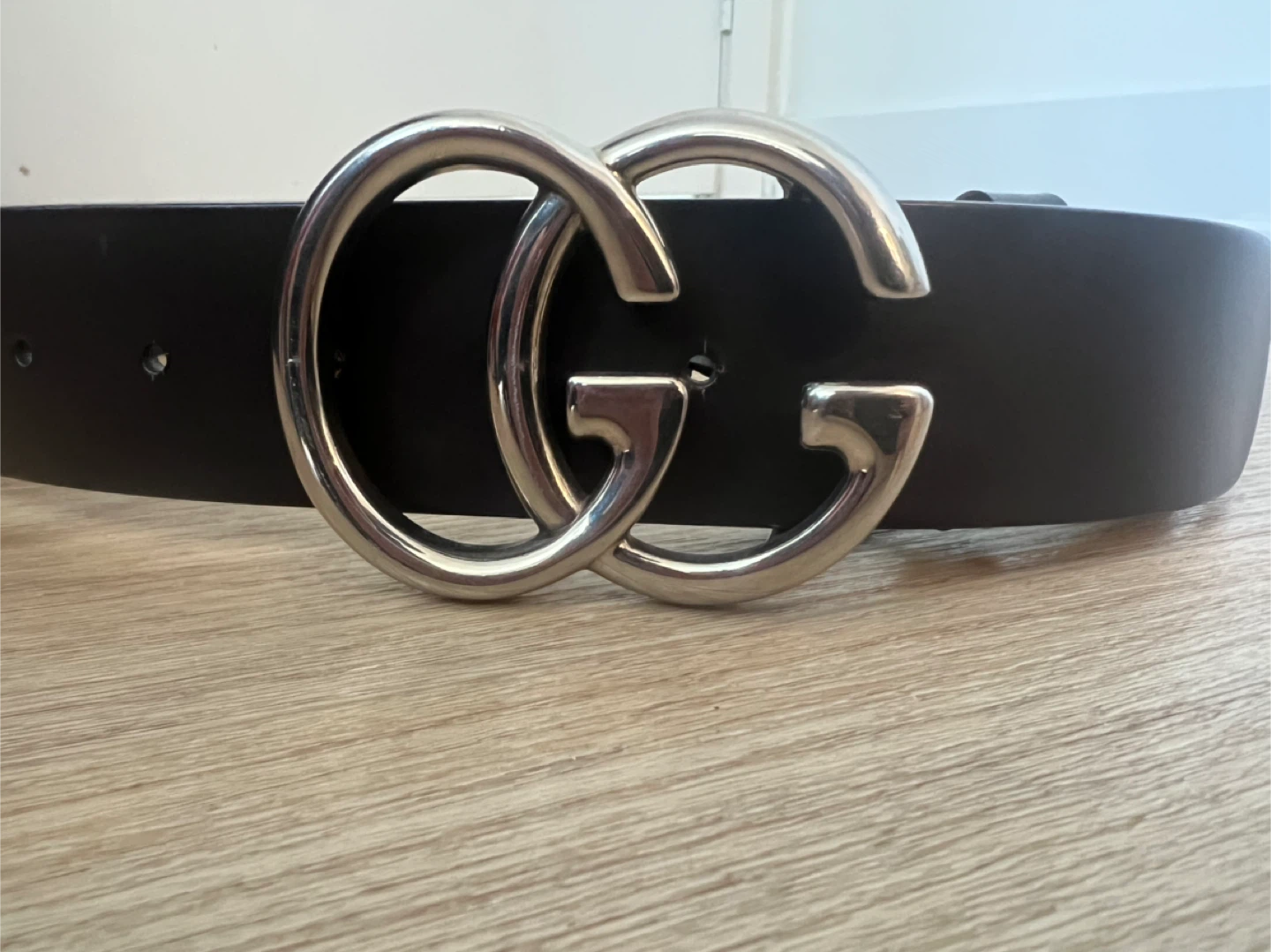 Gucci GG Marmont Belt Black Leather size 30 - photo 2