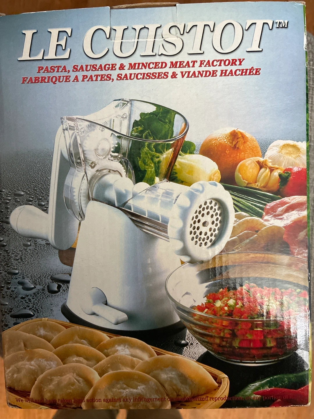 New in box  Pasta, Sausage & Minced Meat Factory
