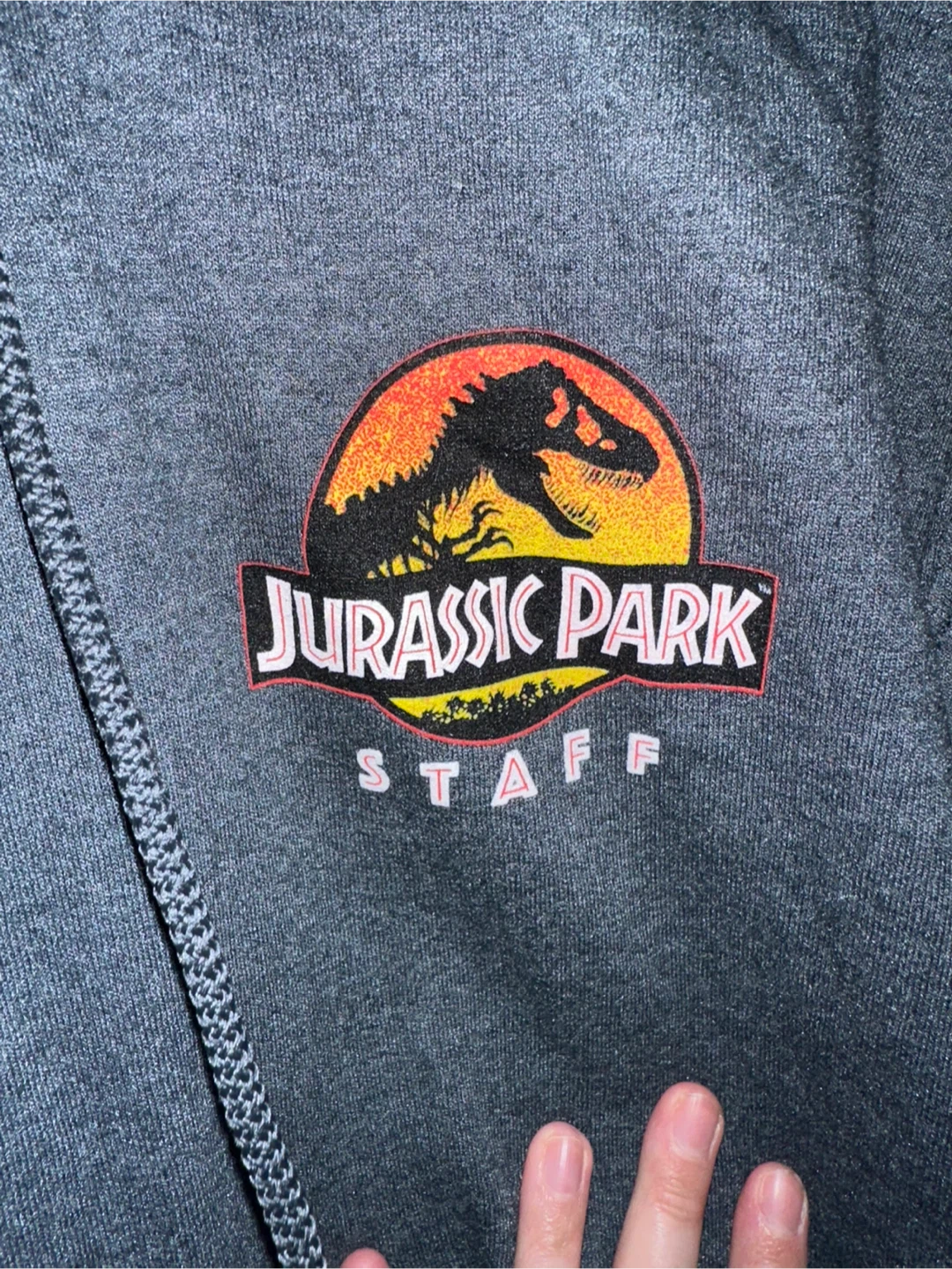 Jurassic Park Ranger Staff Hoodie - photo 3