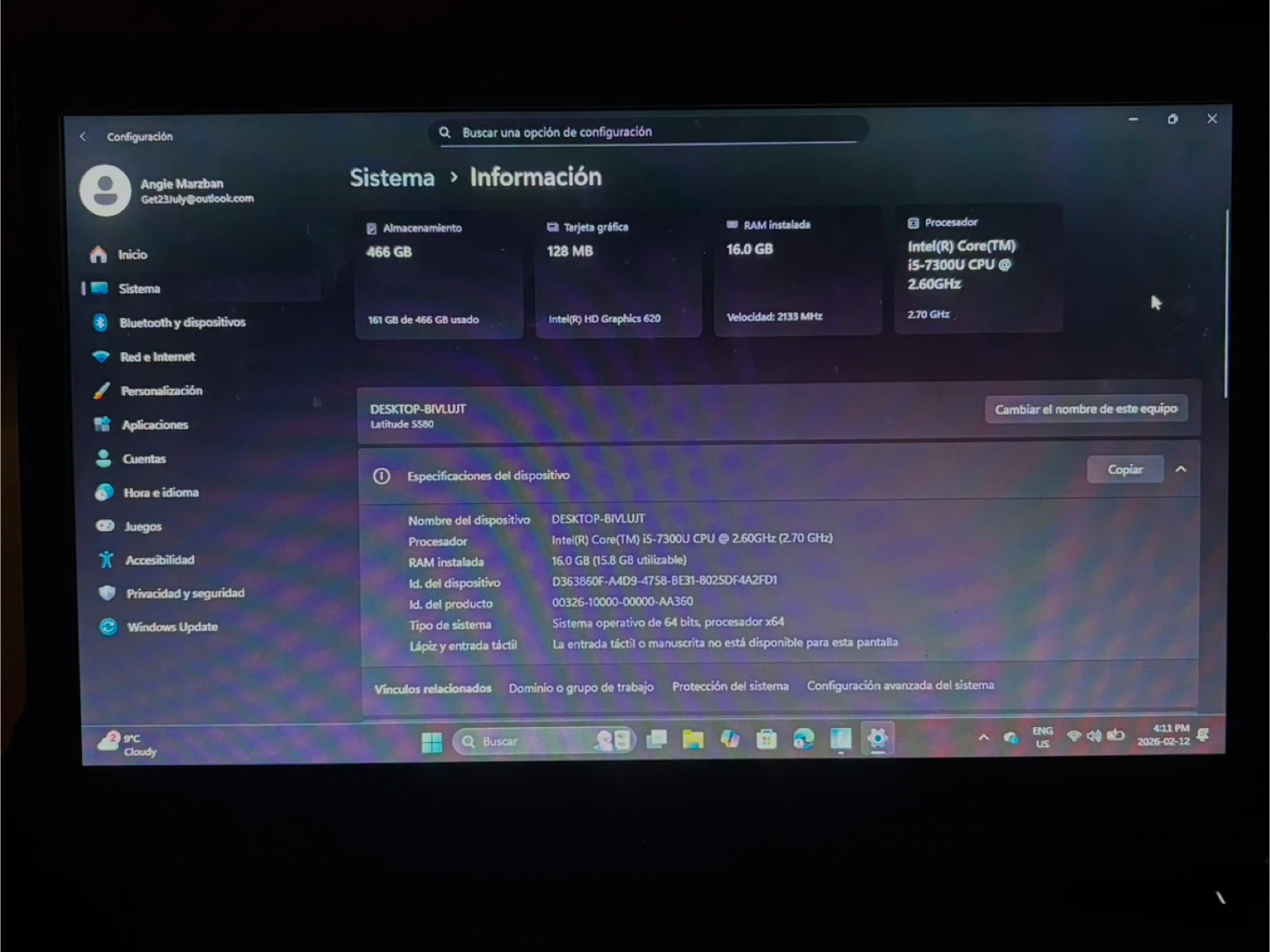 Dell Latitude 5580 Laptop - photo 2
