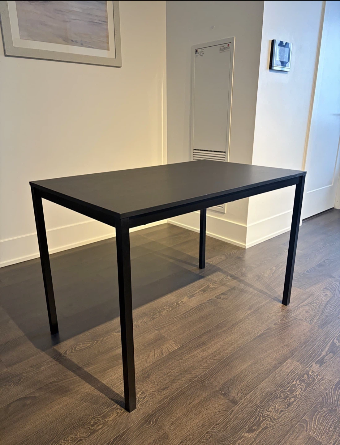 Black Dining Table and Chairs Set - photo 2