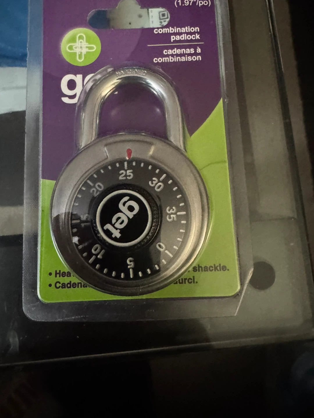 Get Combination Padlock 50mm