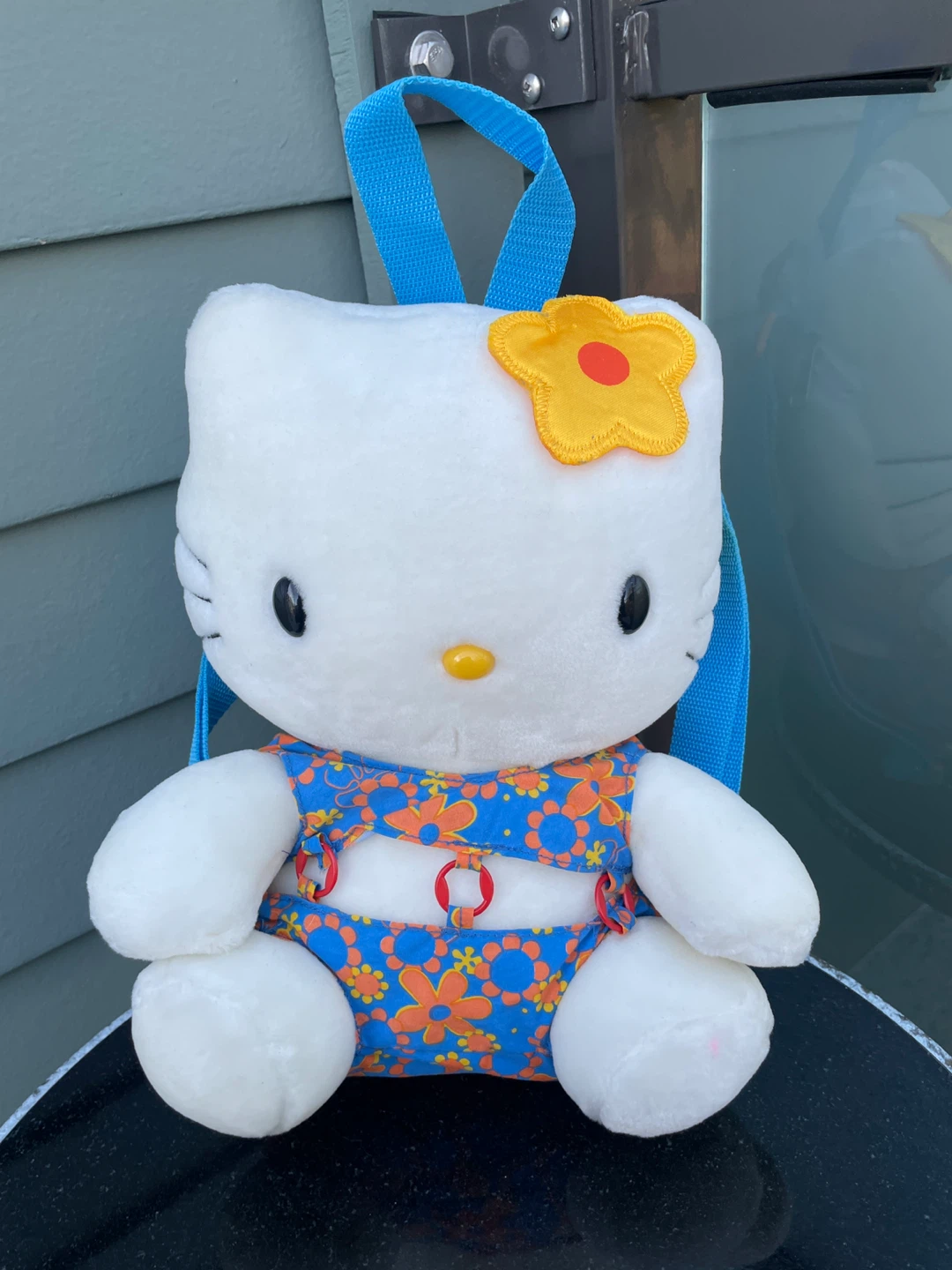 Hello Kitty Plush Backpack vintage Sanrio Y2K