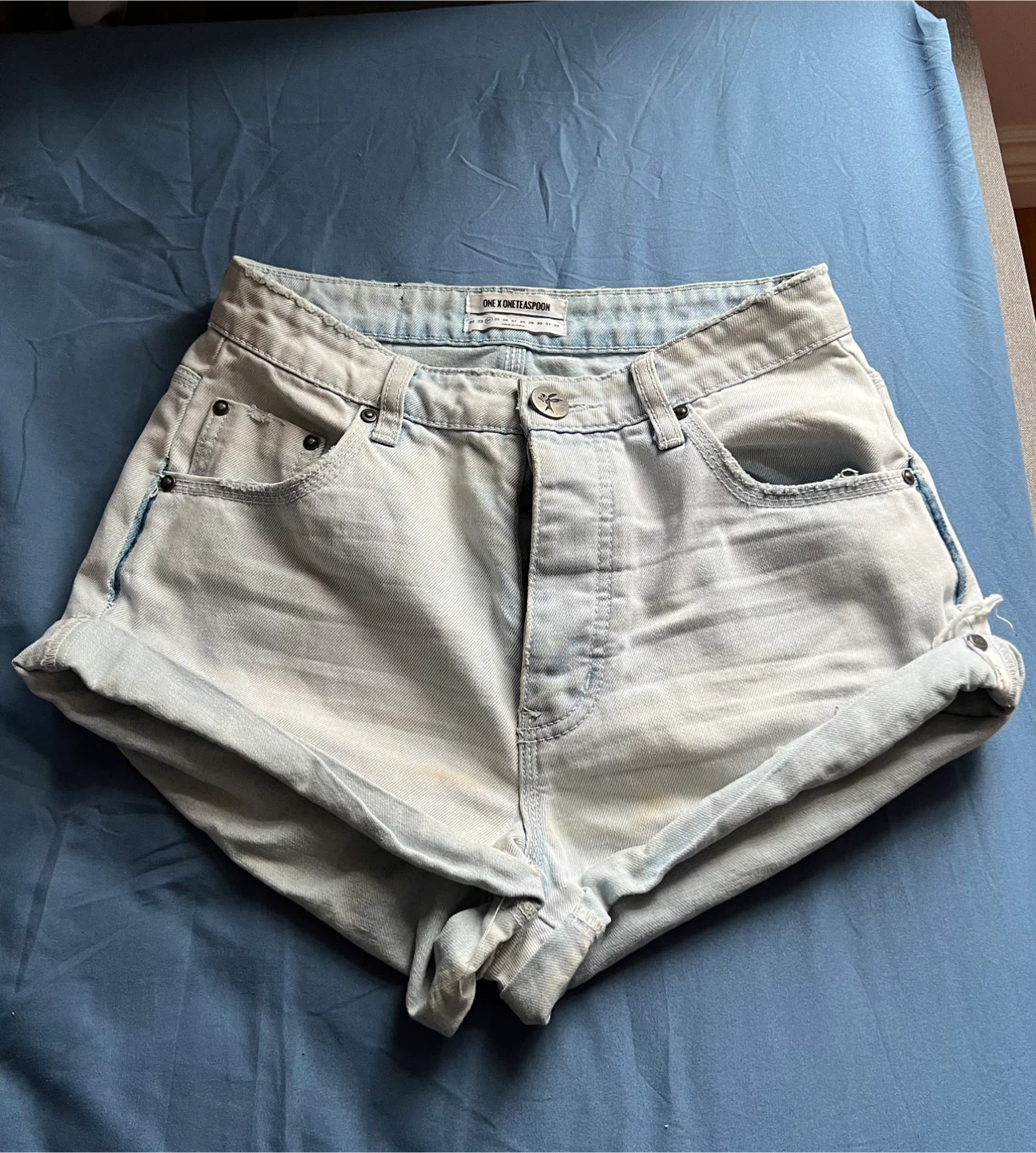 ONE TEASPOON Denim Shorts
