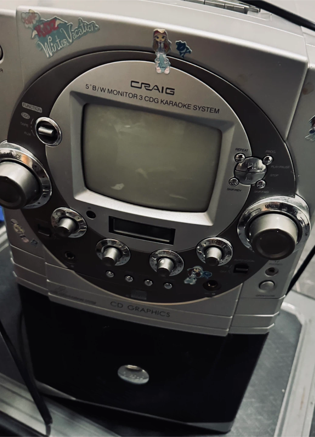 🎤 Craig 3-Disc CD+G  Karaoke System + Monitor - photo 5