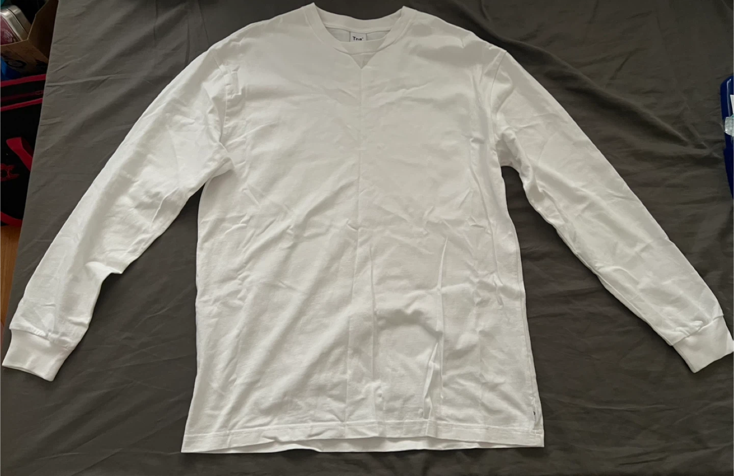 TNA White Long Sleeve Shirt