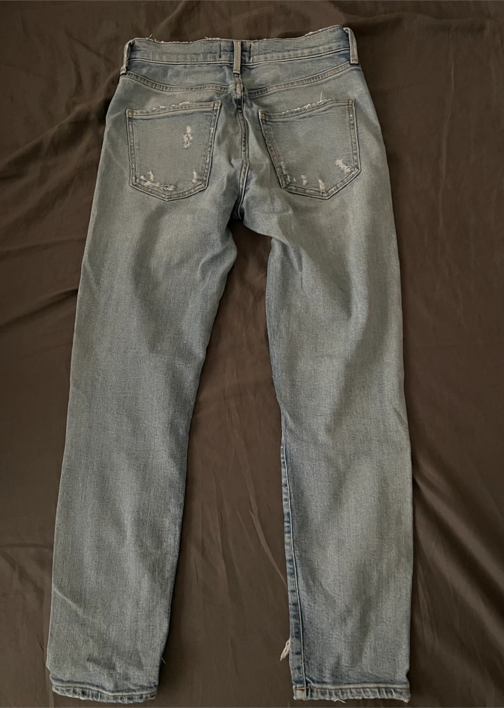 AGOLDE "Riley" High Rise Straight Jeans - photo 2
