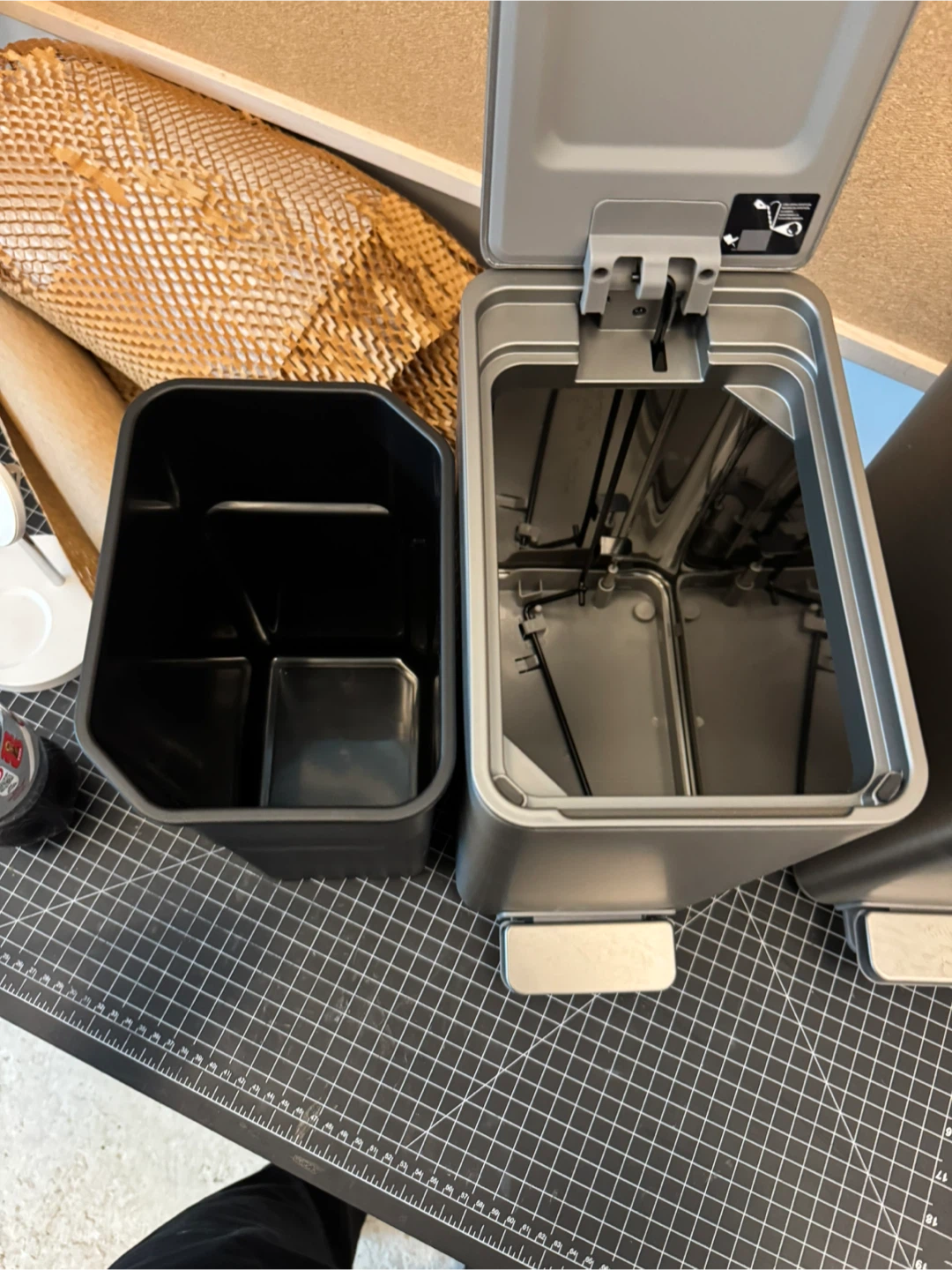 Kohler Step Trash Can - Stainless Steel - photo 5