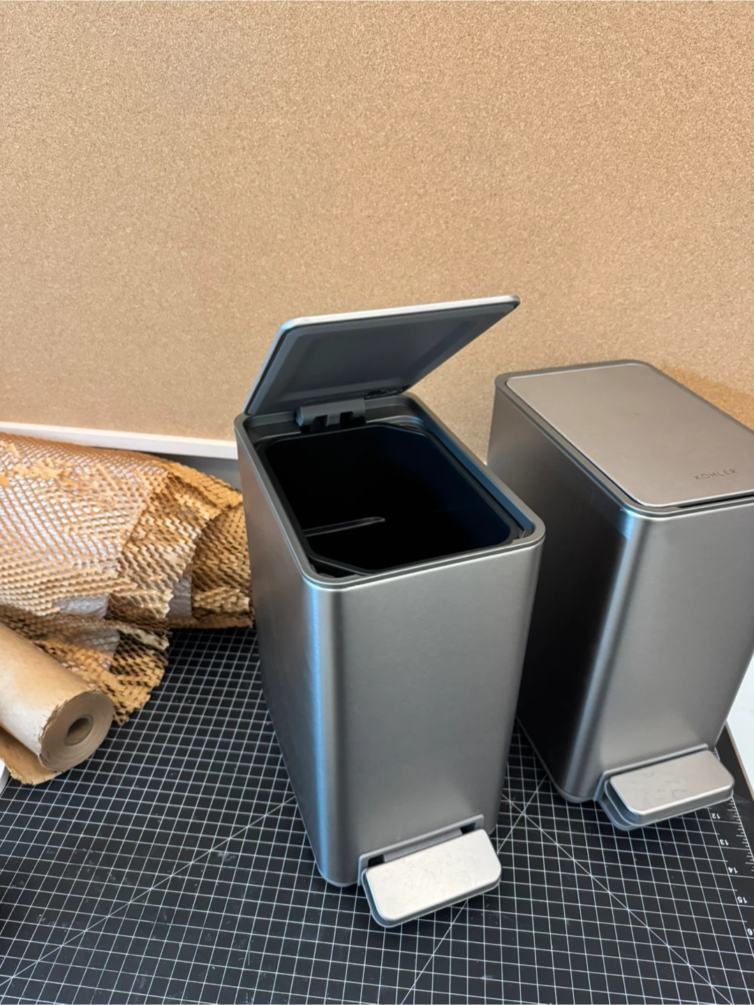 Kohler Step Trash Can - Stainless Steel - photo 4