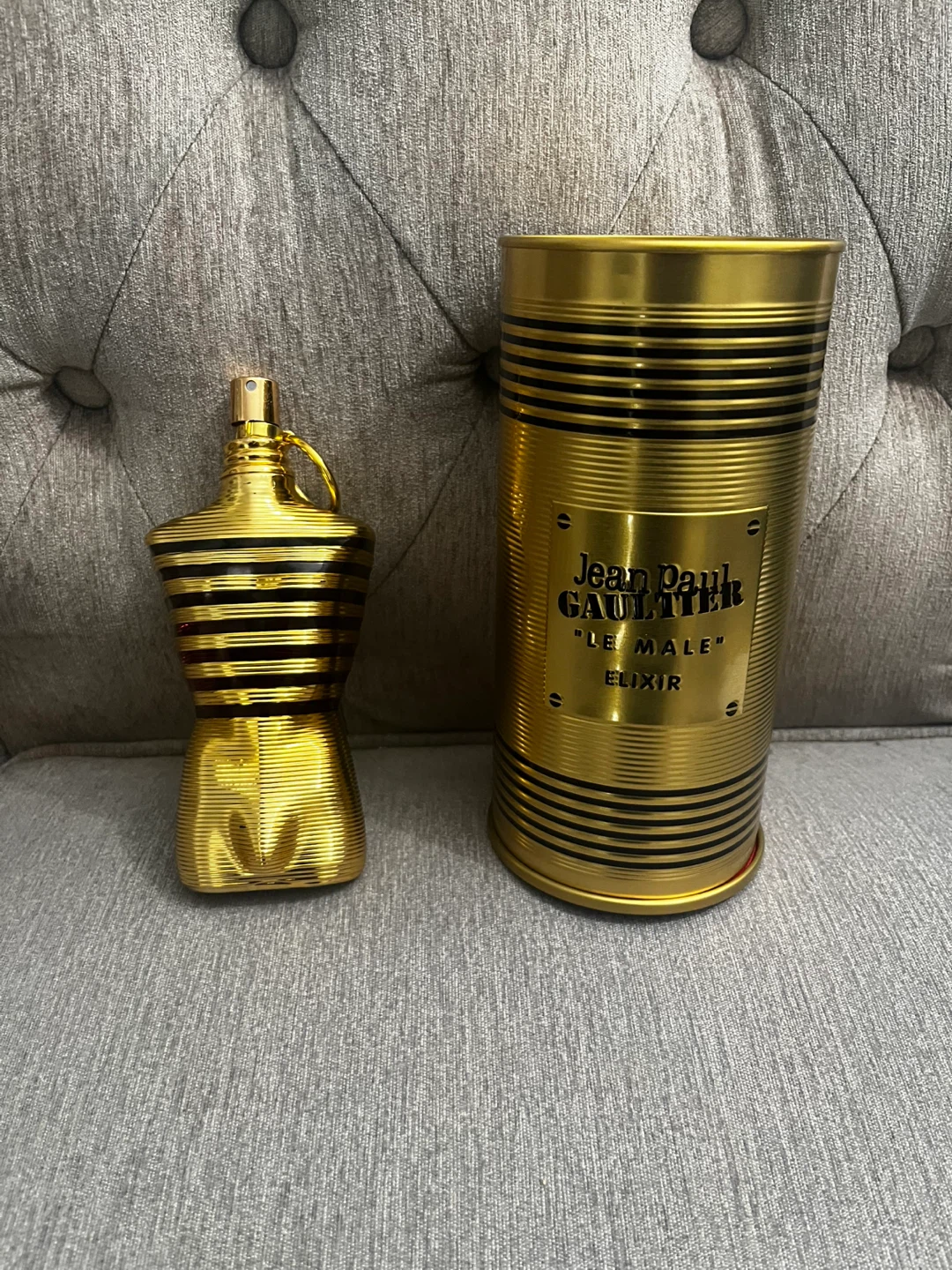 Jean Paul Gaultier Le Male Elixir Perfume Bottle