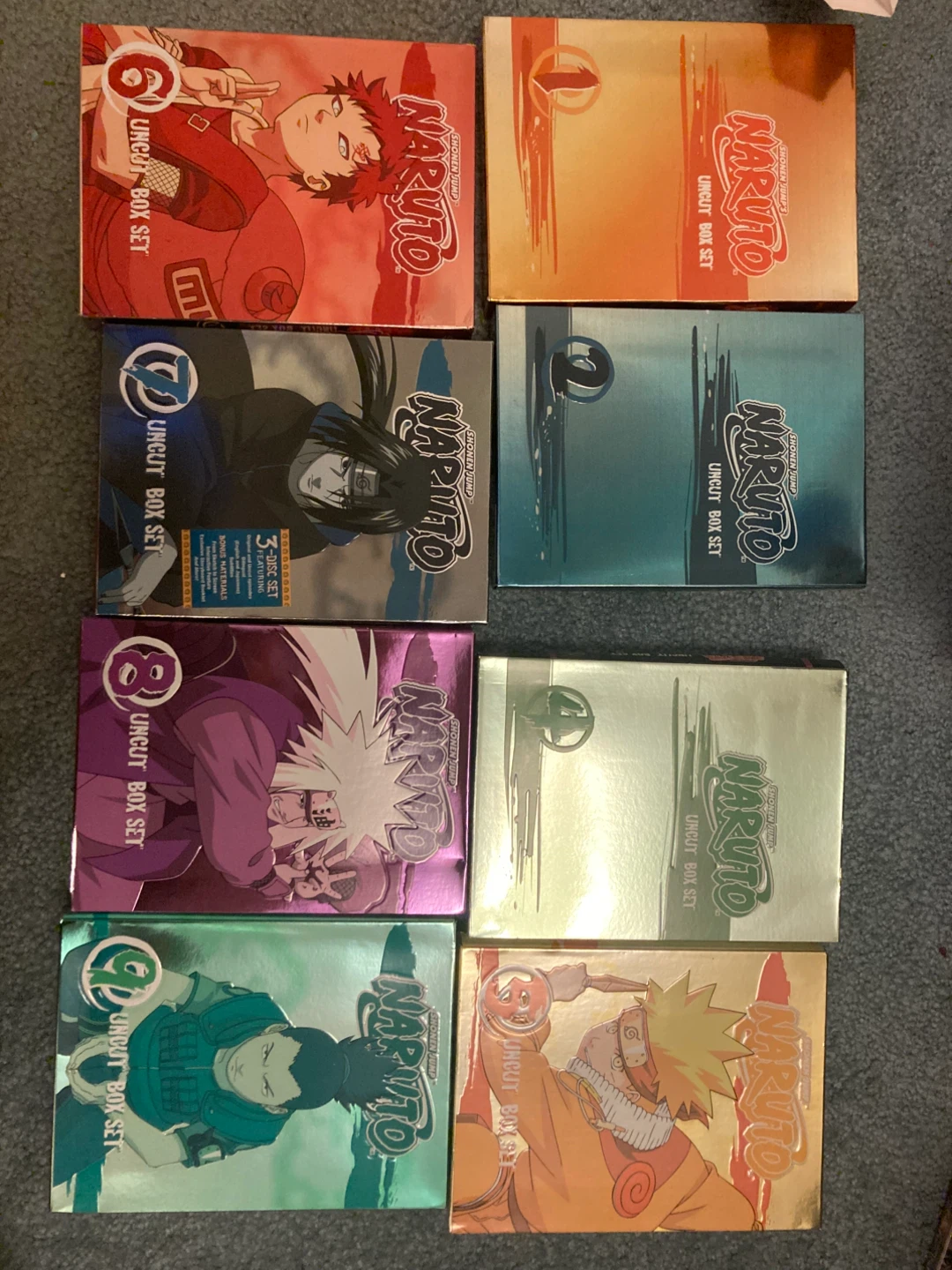Naruto Uncut Box Set Collection