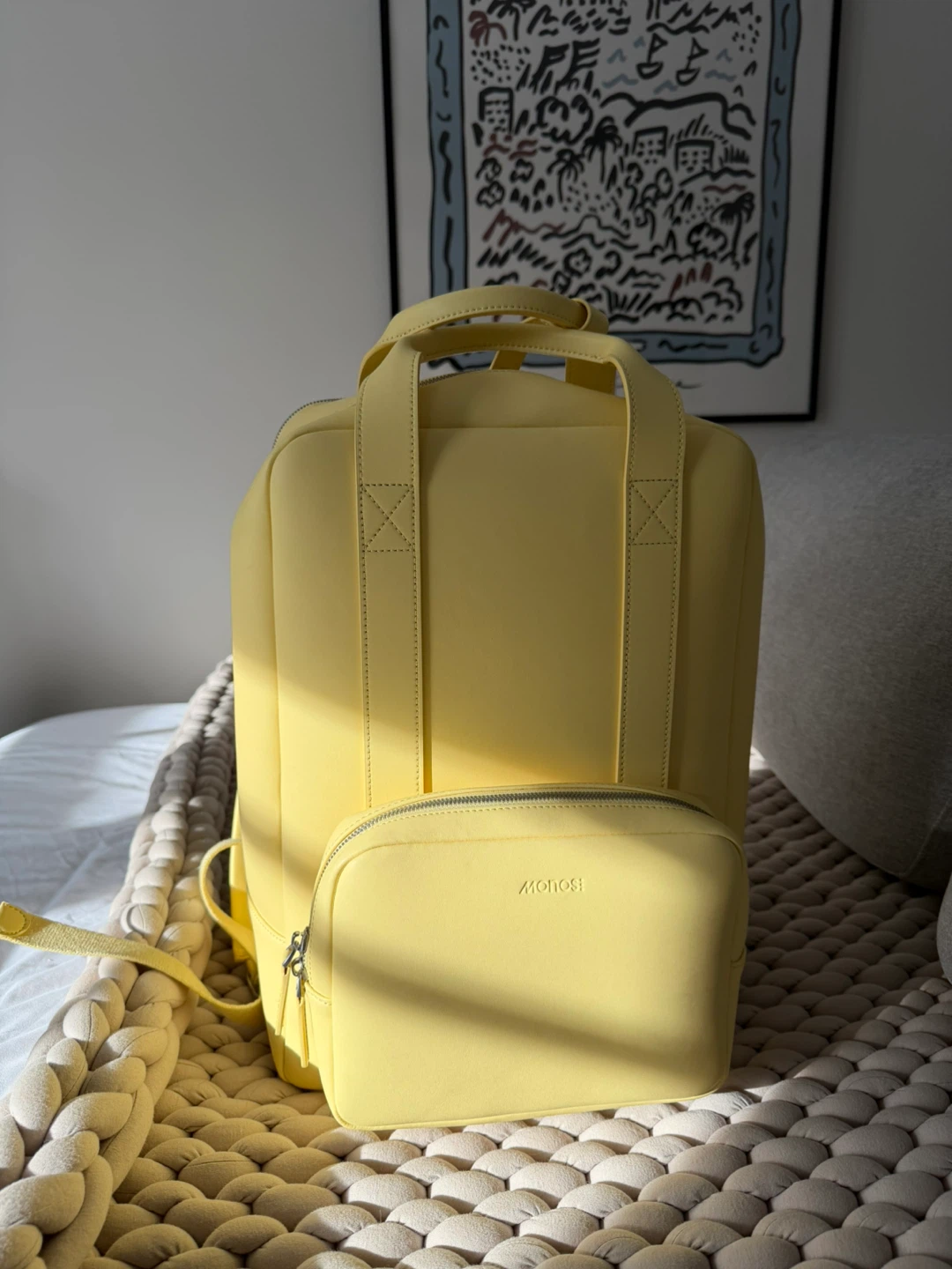 Monos Yellow Metro Backpack