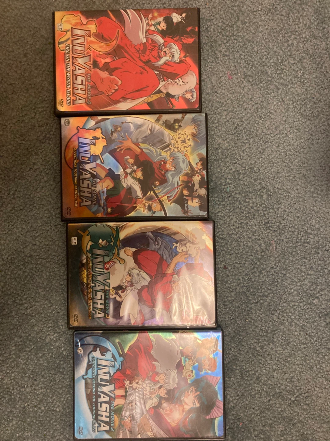Inuyasha The Movie 4-Disc DVD Set