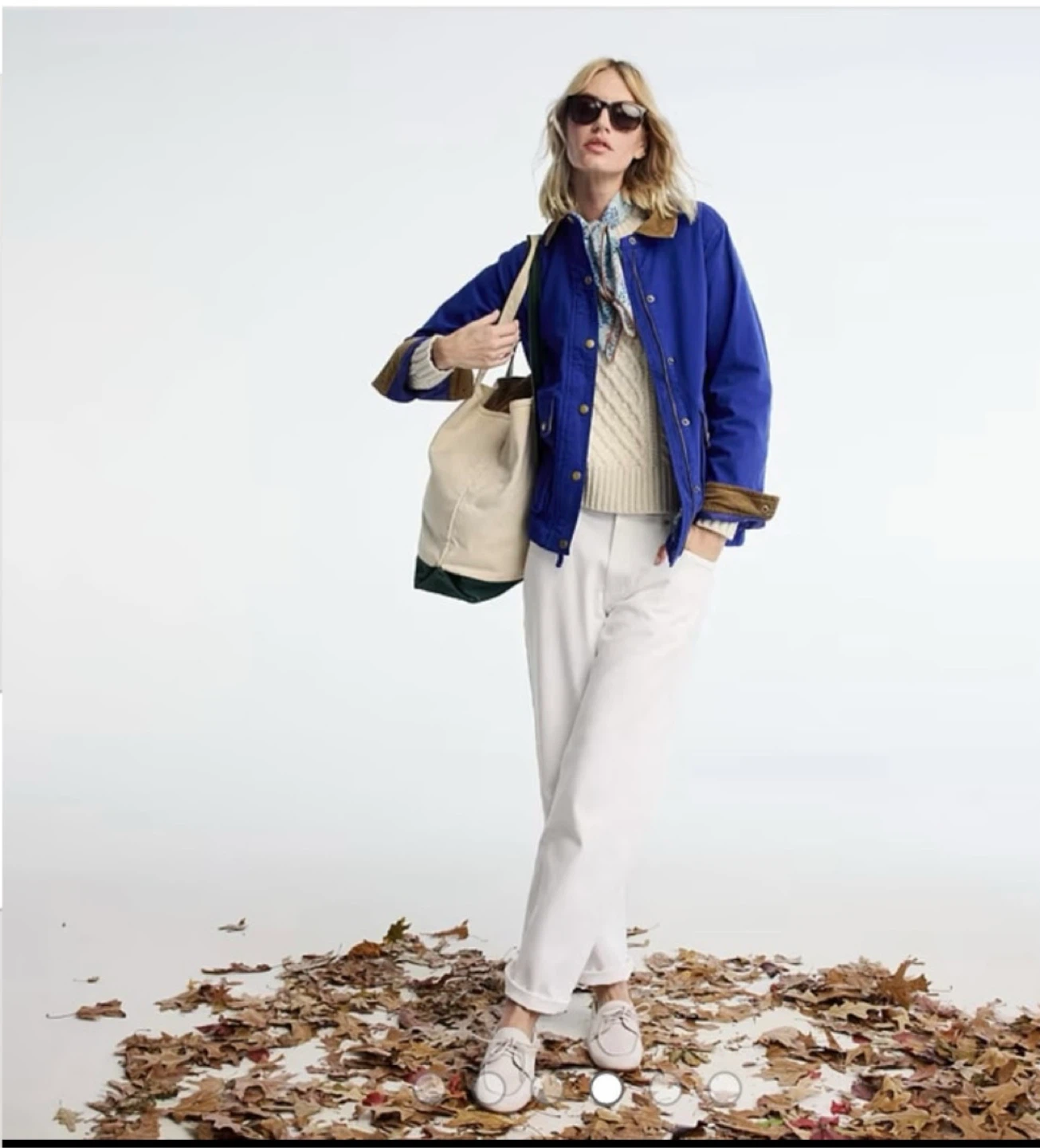 Eddie Bauer EB Barn Coat XS – Pacific Blue – Like New - photo 4