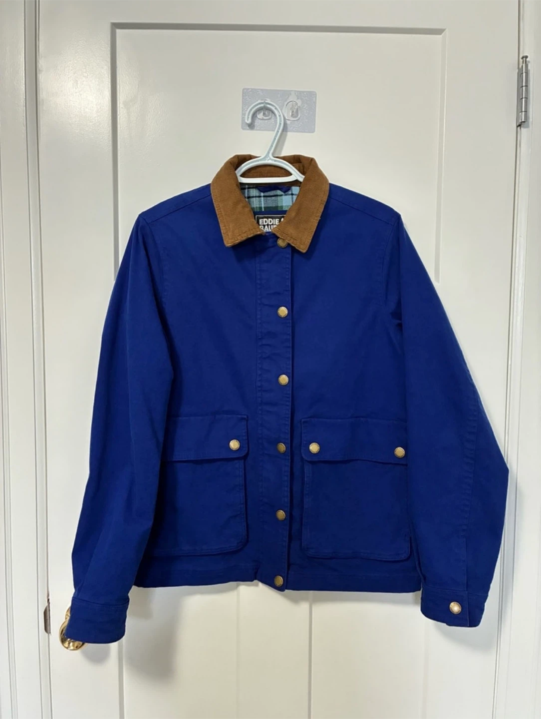 Eddie Bauer EB Barn Coat XS – Pacific Blue – Like New