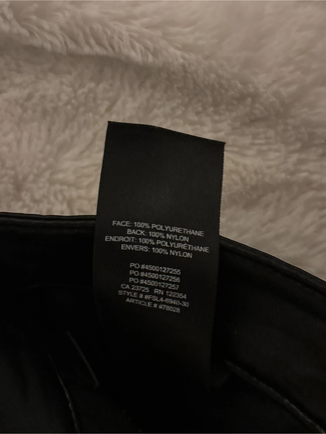 Wilfred ariztia Melina Black Faux Leather Pants - photo 5