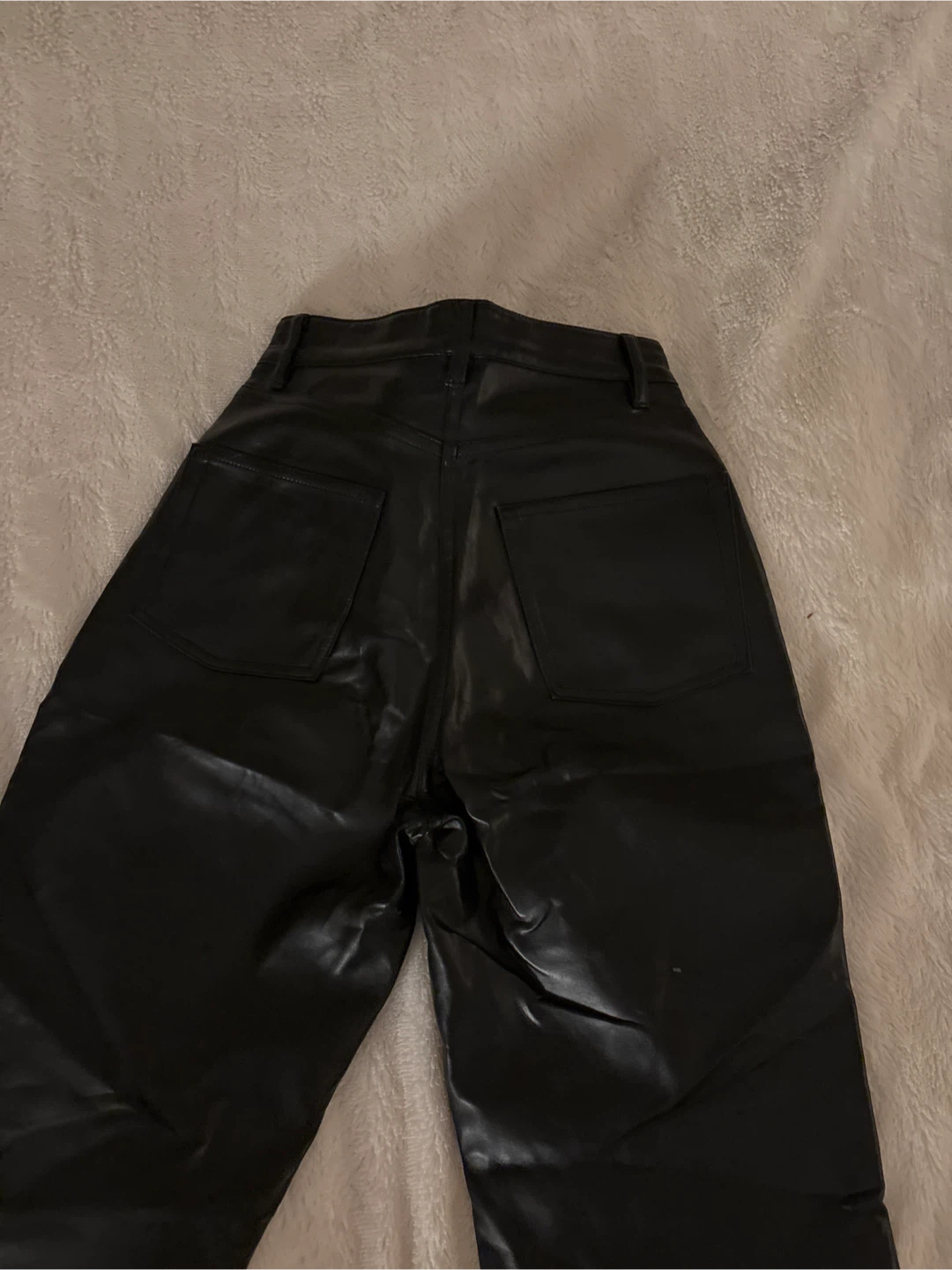 Wilfred ariztia Melina Black Faux Leather Pants - photo 2