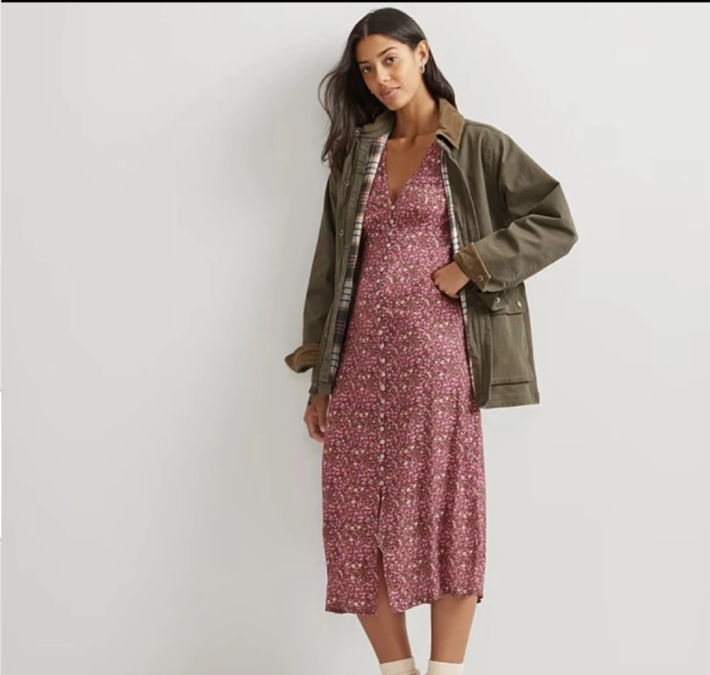 Eddie Bauer EB Barn Coat XS – Dark Fatigue – Like New - photo 3