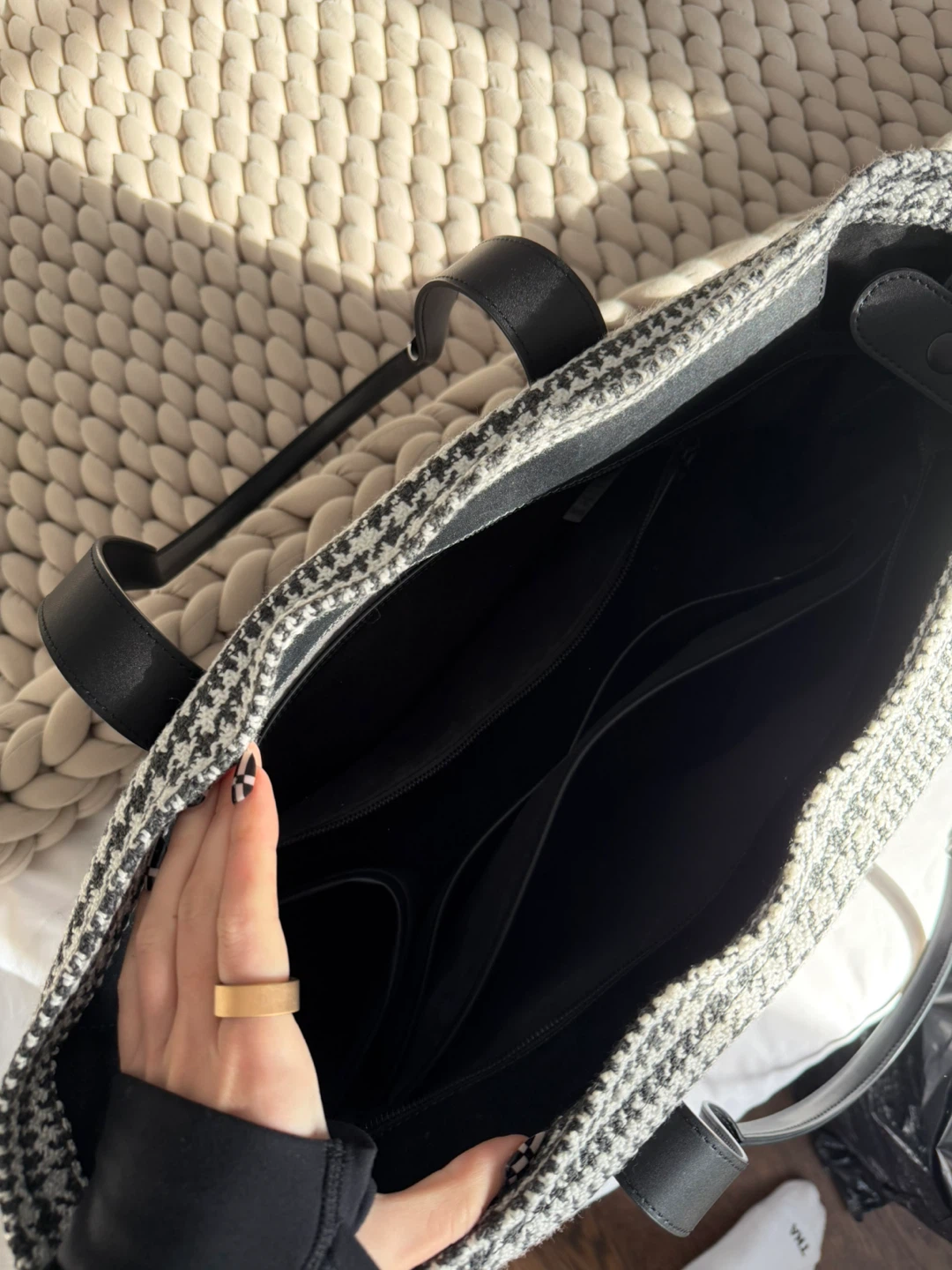 Monos Metro Tote - Houndstooth Pattern - photo 5