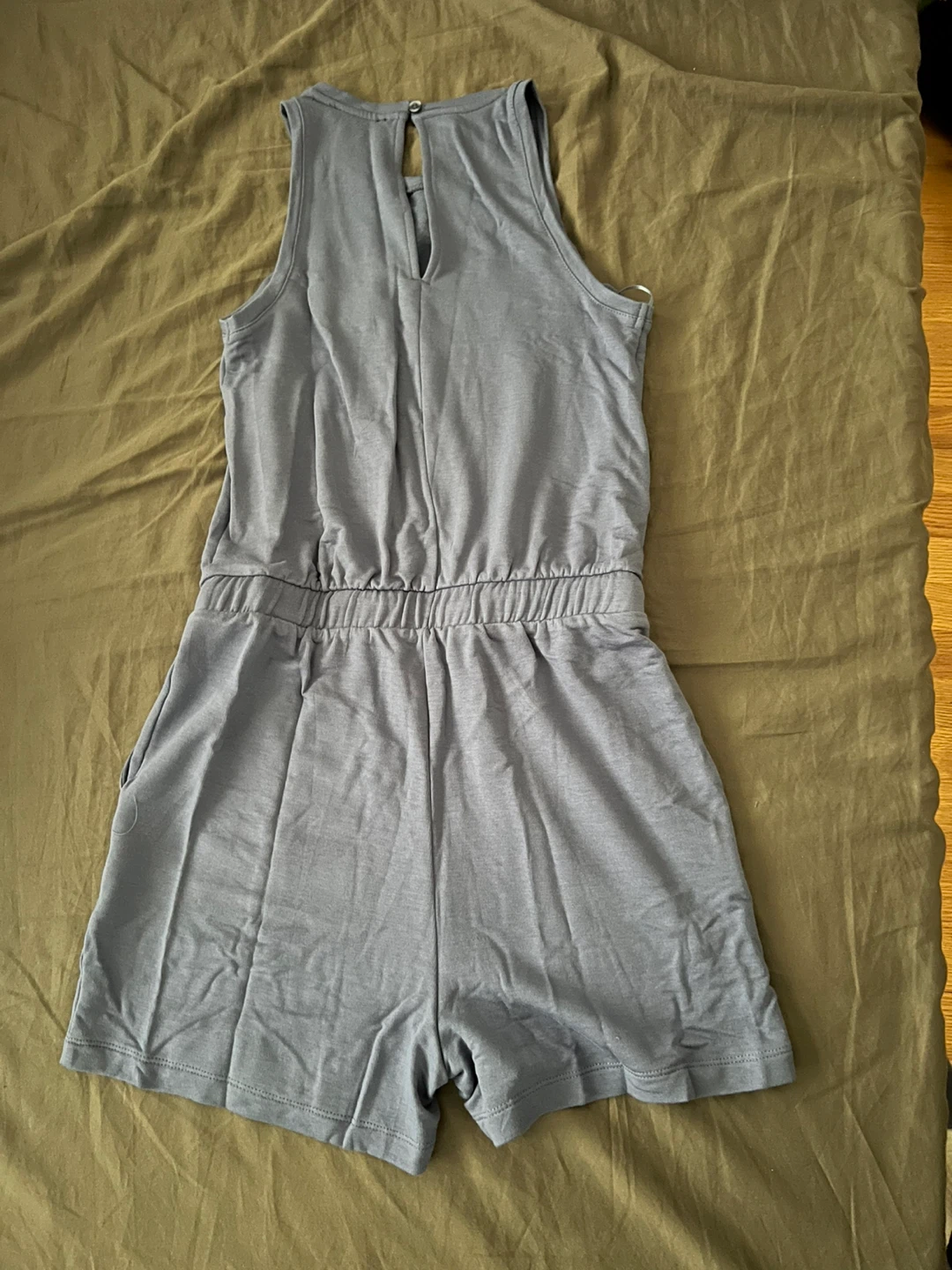 RW&CO Blue Sleeveless Romper - photo 2