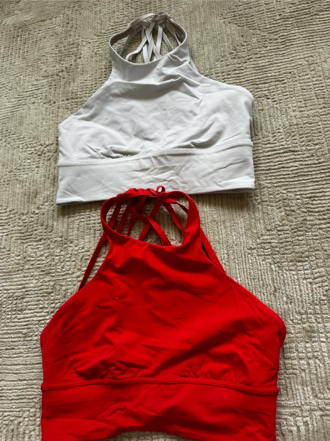 Lululemon Bra Tops - Red & Grey - photo 2