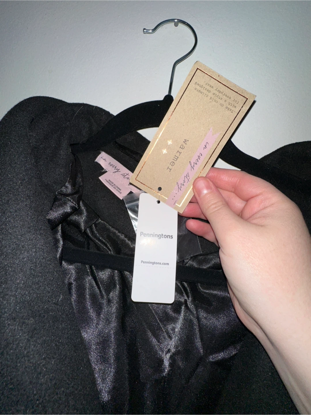 NEW Pennington’s Black Jacket - 5XL - photo 3