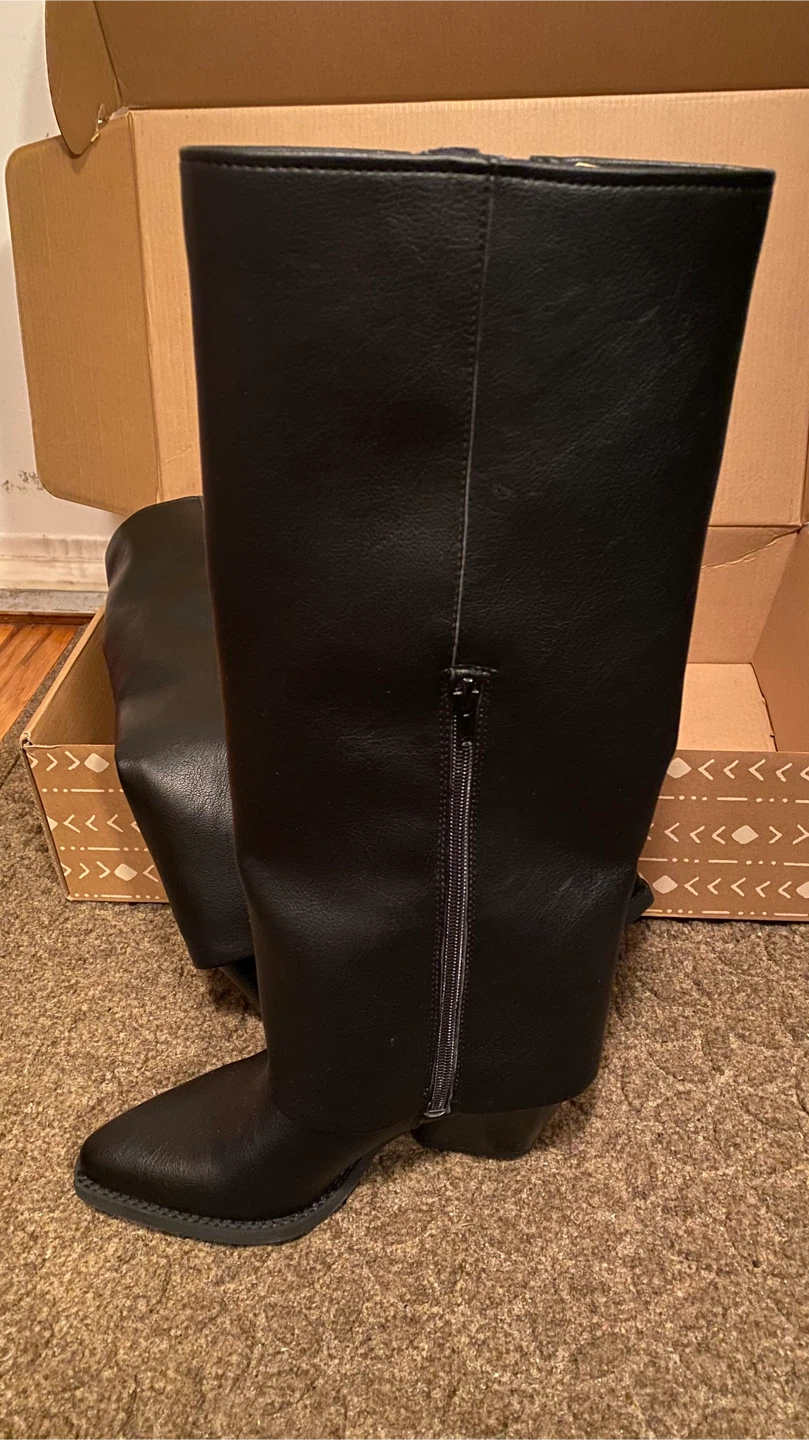 Zodiac Black SY Boots Size 6M - photo 2