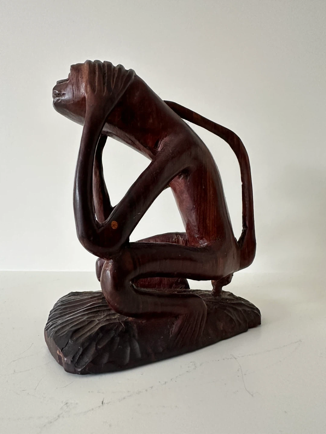 Wooden Monkey Figurine - photo 4