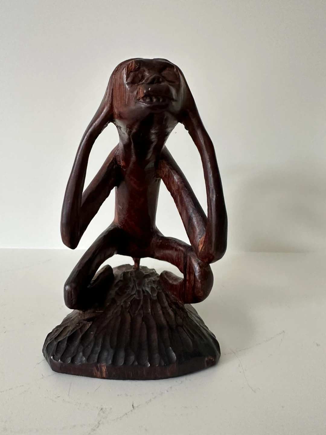 Wooden Monkey Figurine - photo 2