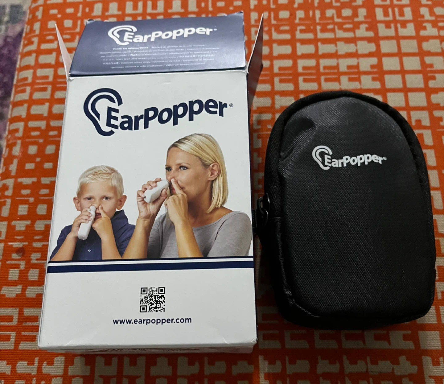 EarPopper Device with Travel Pouch