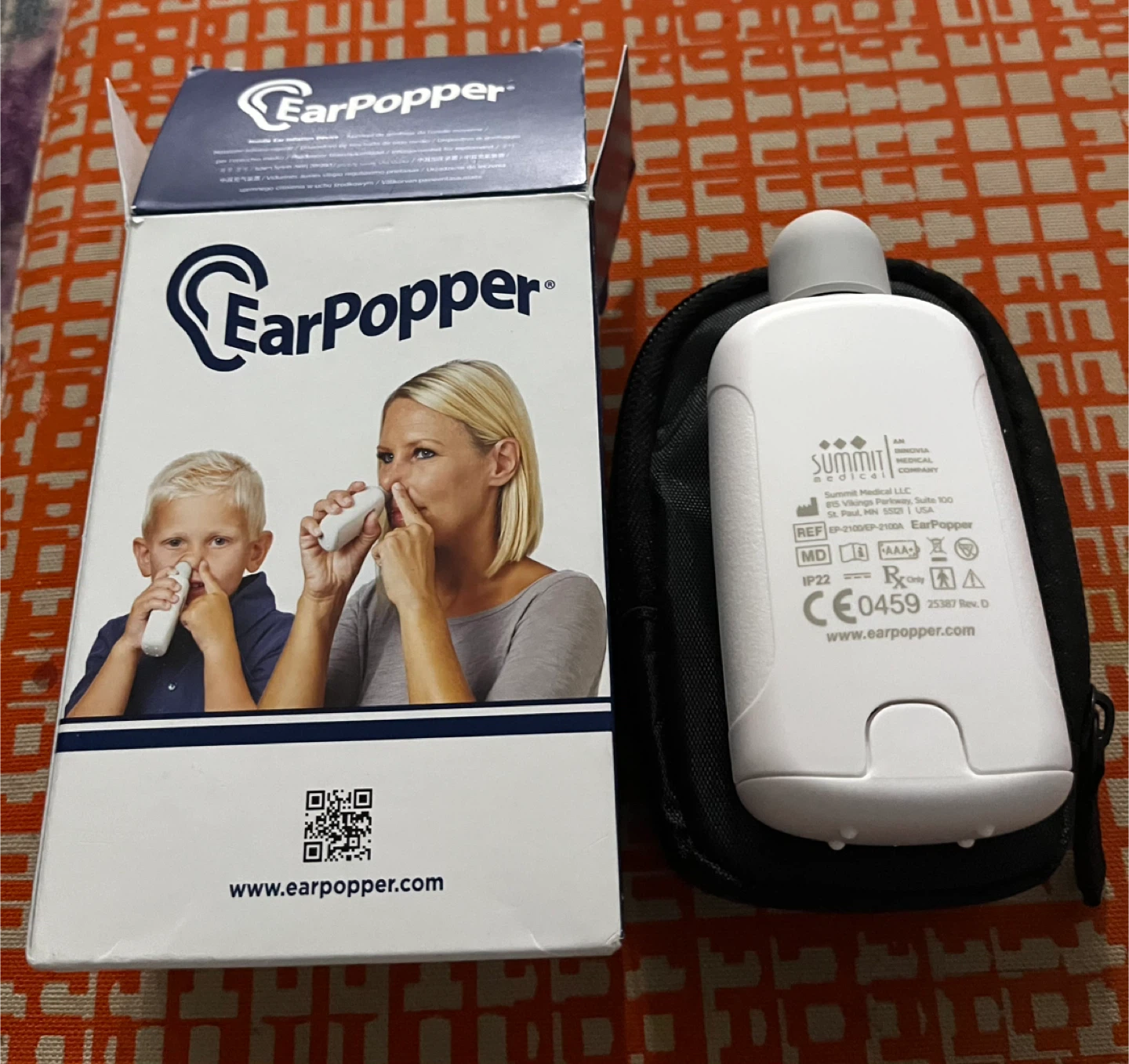 EarPopper Device with Travel Pouch - photo 3