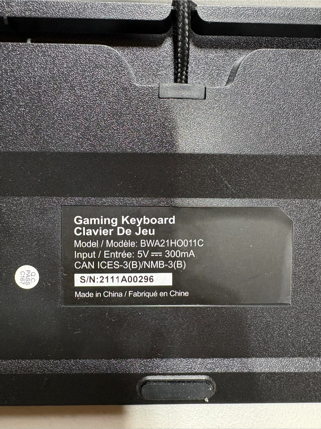 Blackweb Gaming Keyboard BWA21HO11C - photo 3