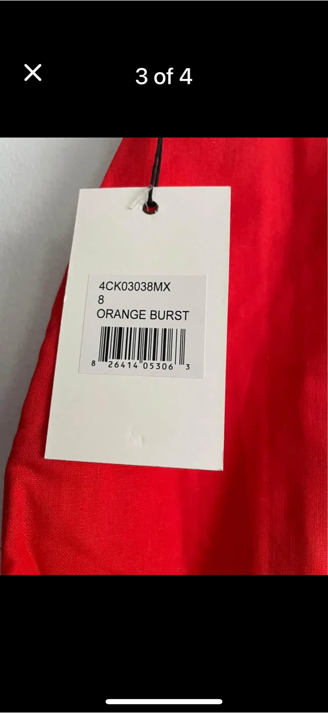 Mexx Red A-Line Skirt Size 8 - photo 4