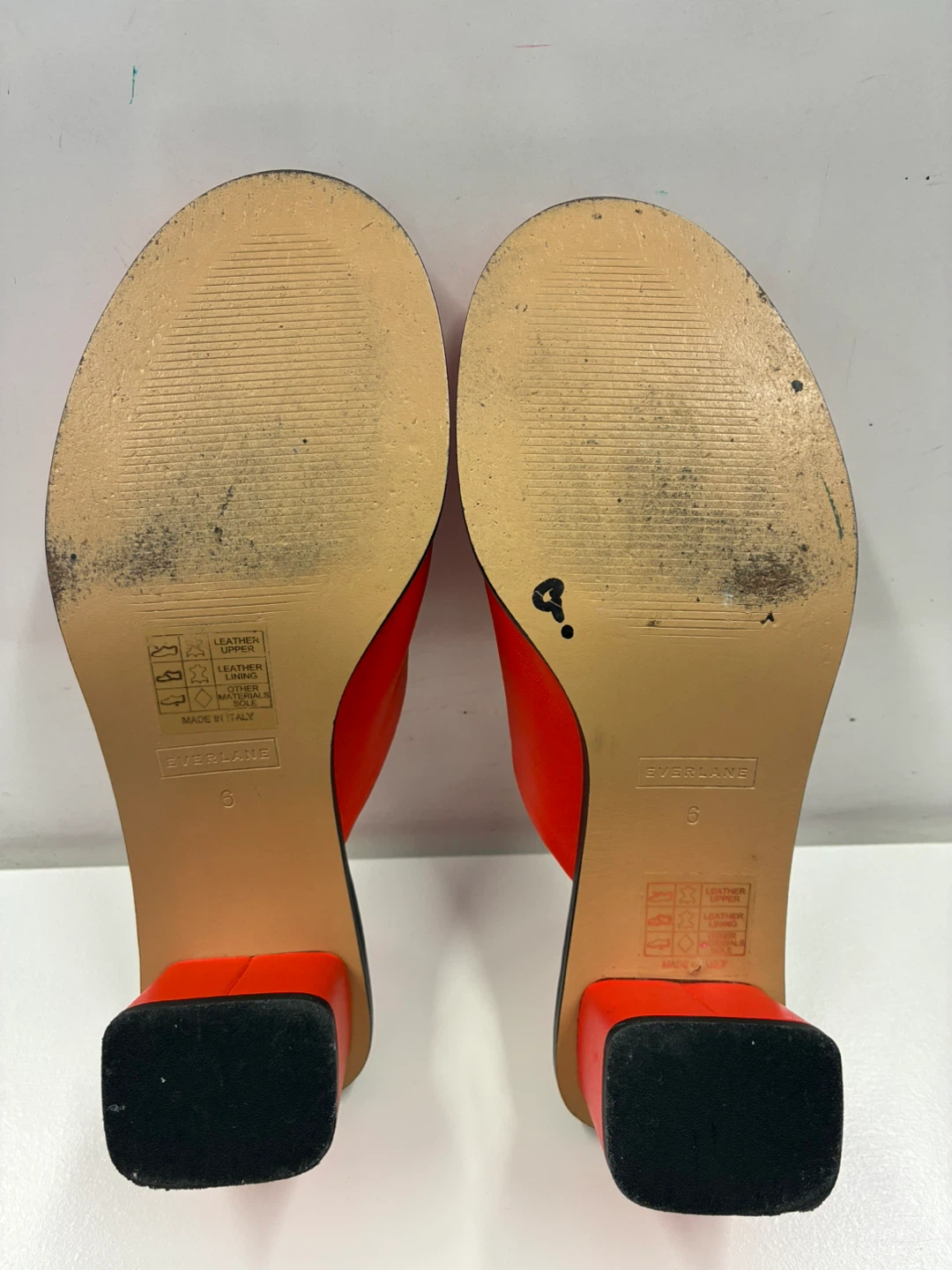 Everlane The Artist Mule In Red - Size 6 - photo 2