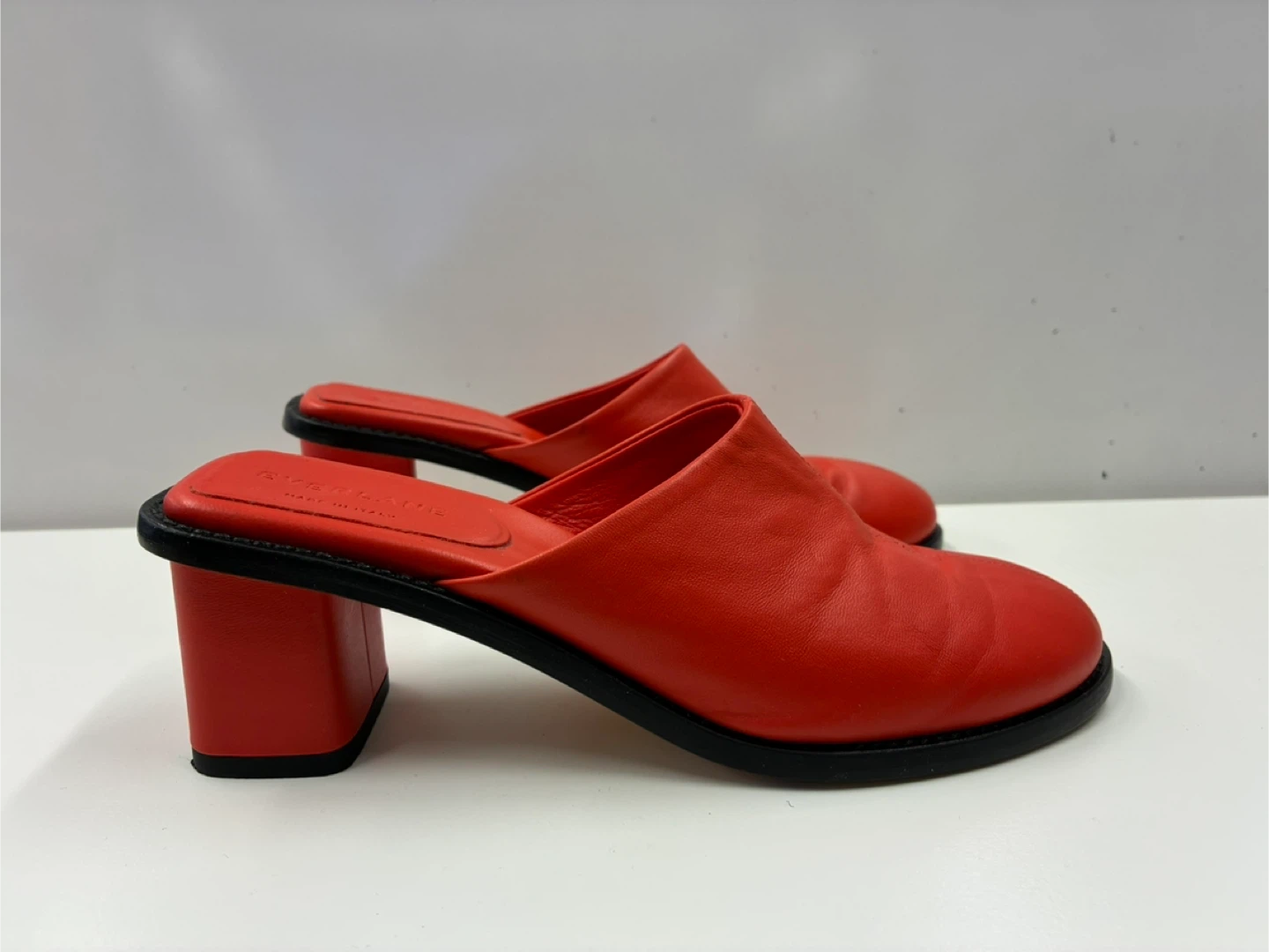 Everlane The Artist Mule In Red - Size 6 - photo 5