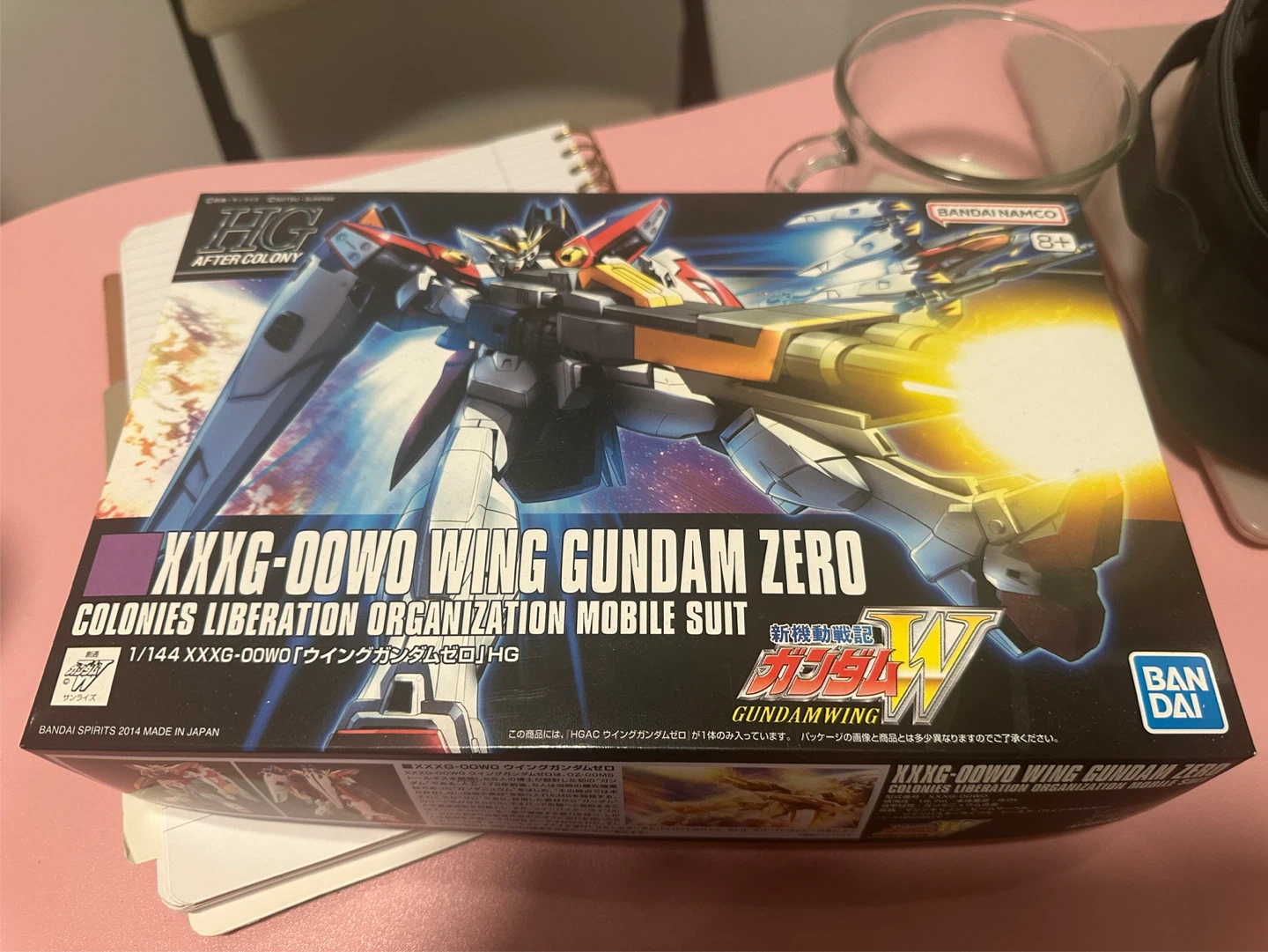 Bandai HG XXXG-00W0 Wing Gundam Zero Model Kit
