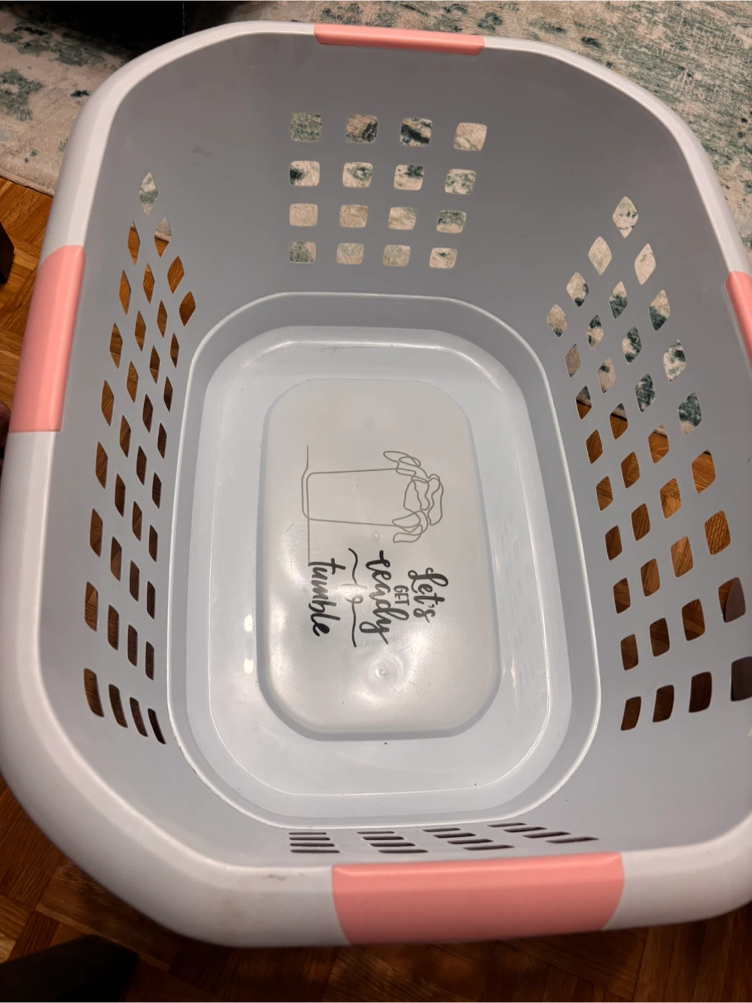 (2) Easy Home Laundry Printed Laundry Basket - photo 3