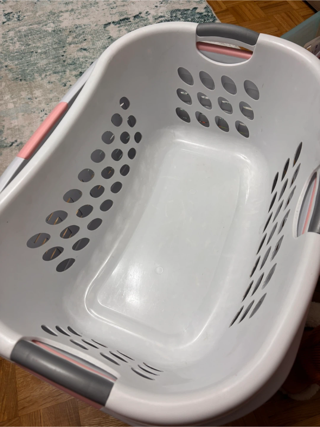 (2) Easy Home Laundry Printed Laundry Basket - photo 4