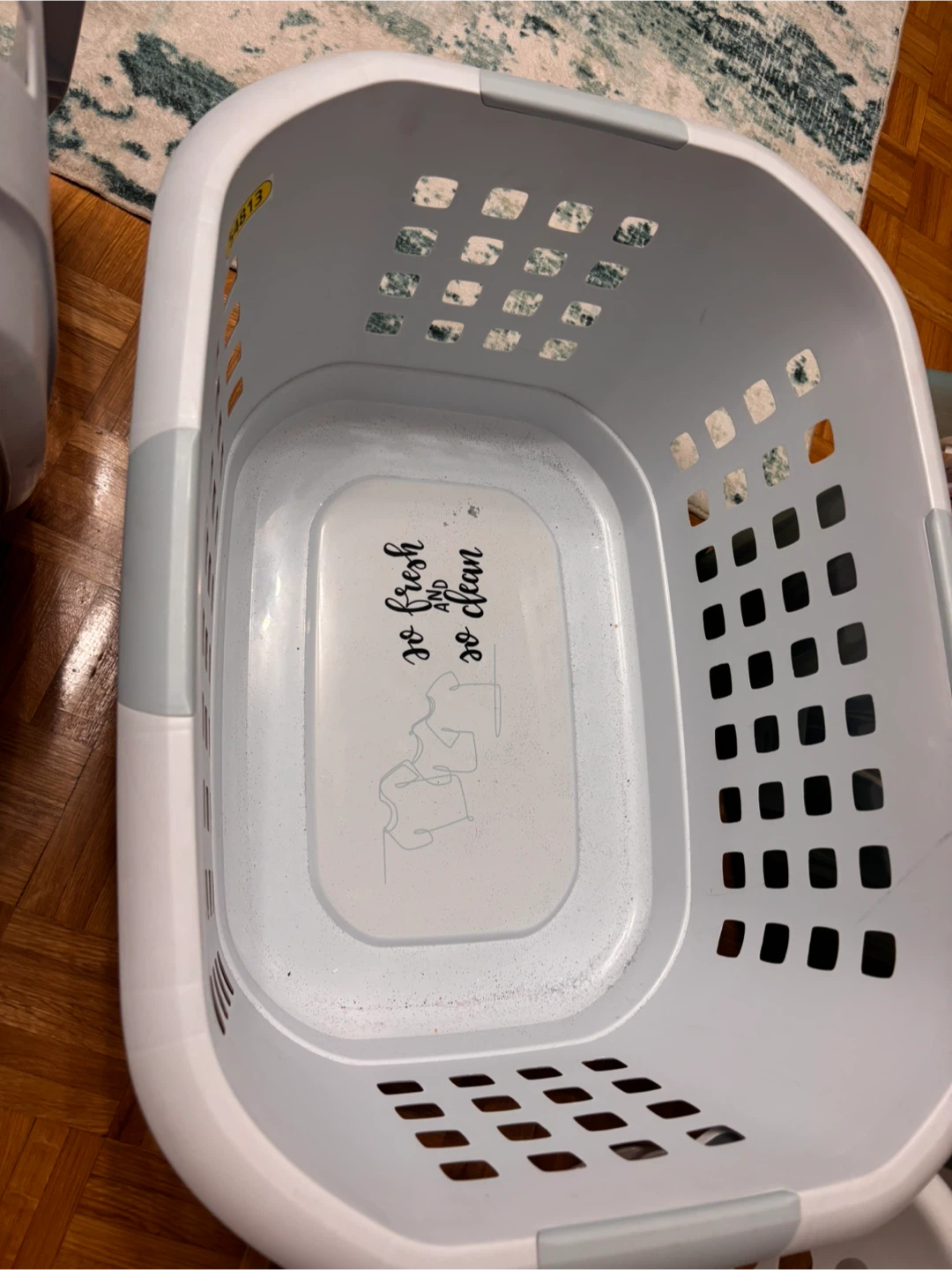 (2) Easy Home Laundry Printed Laundry Basket - photo 2