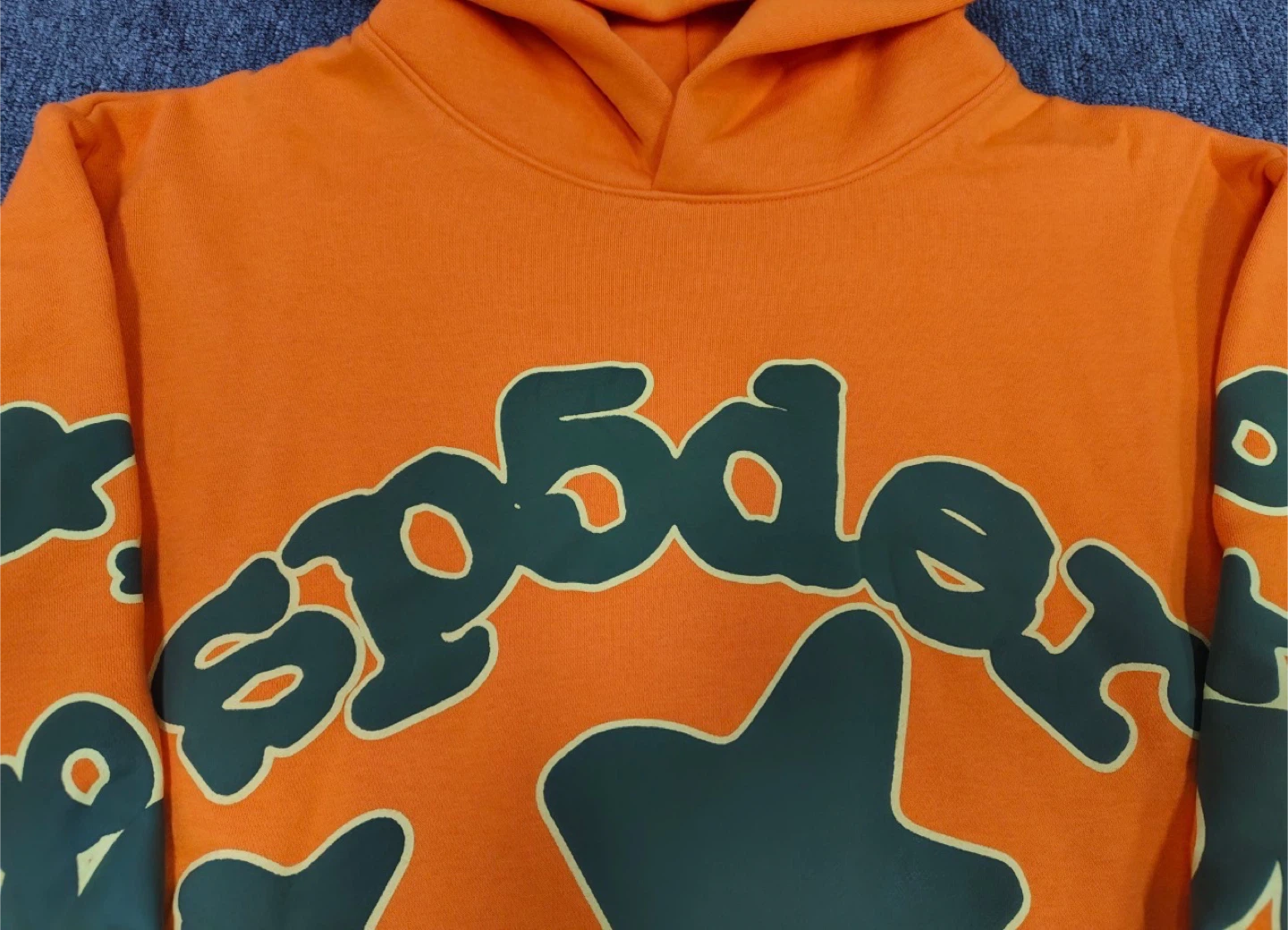 Sp5der Beluga Hoodie 'Orange' All Sizes - photo 2