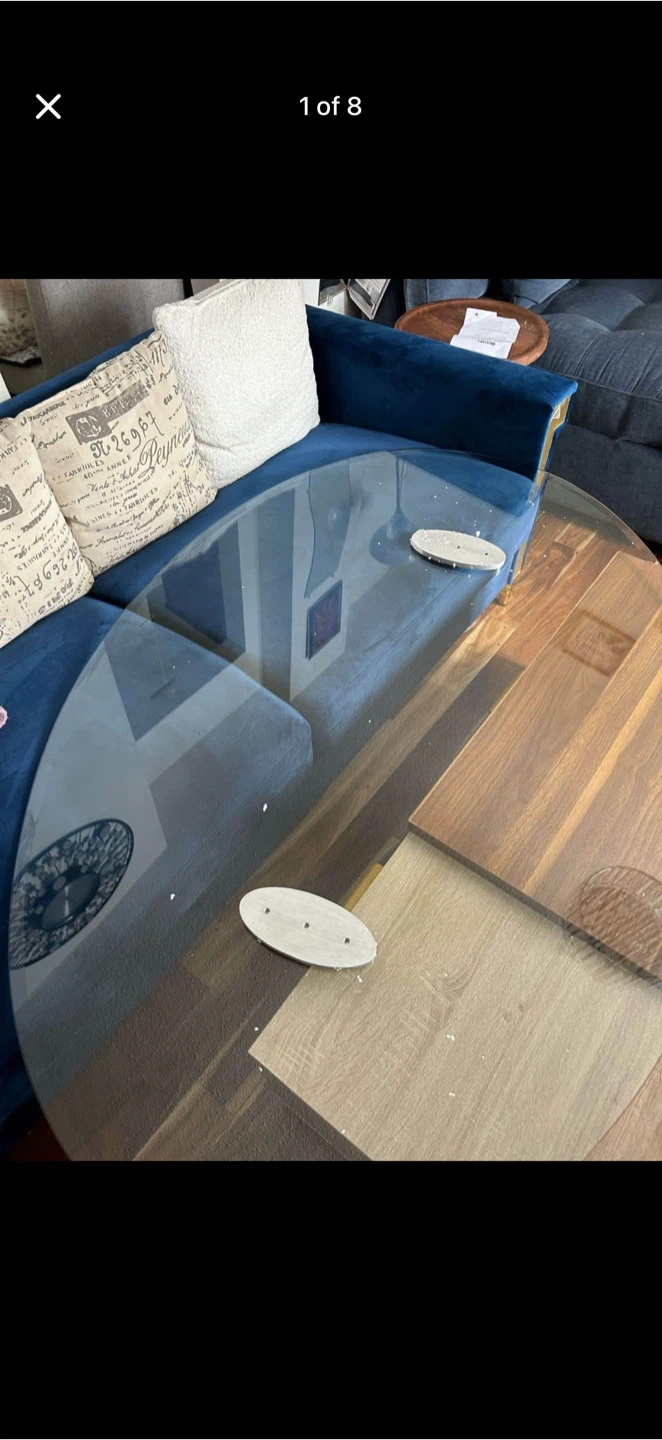 Glass Top Coffee Table