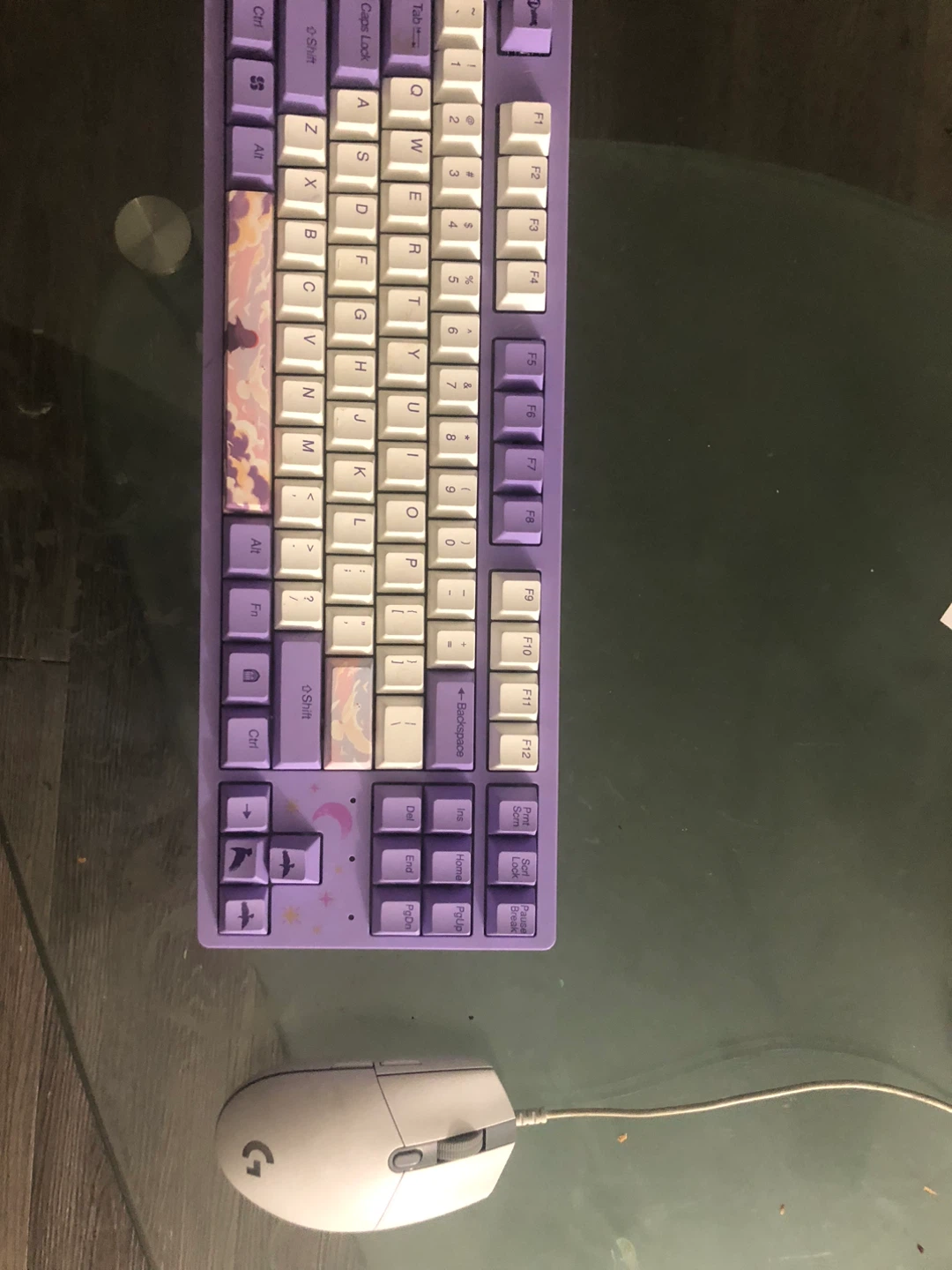 Dareu mechanical keyboard with logetech mouse