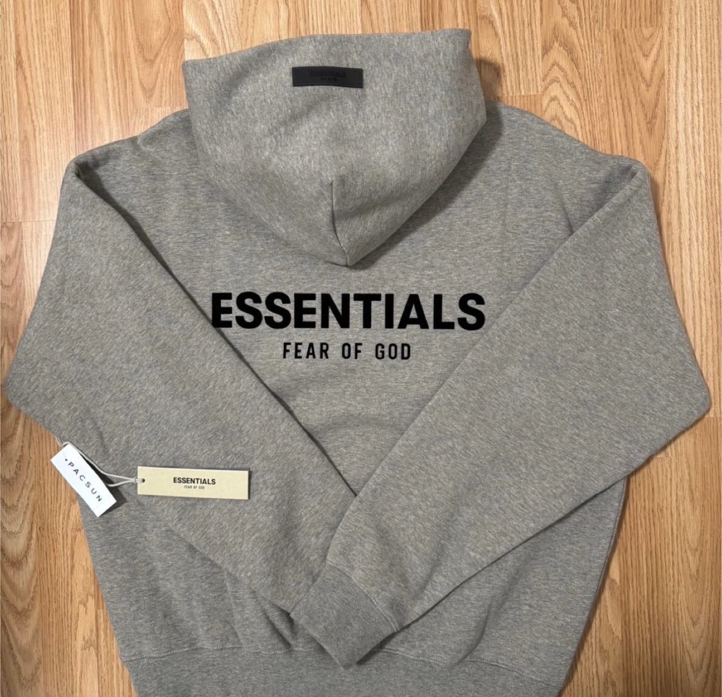 Fear Of God Essentials Hoodie "Dark Oatmeal" All Sizes - photo 2