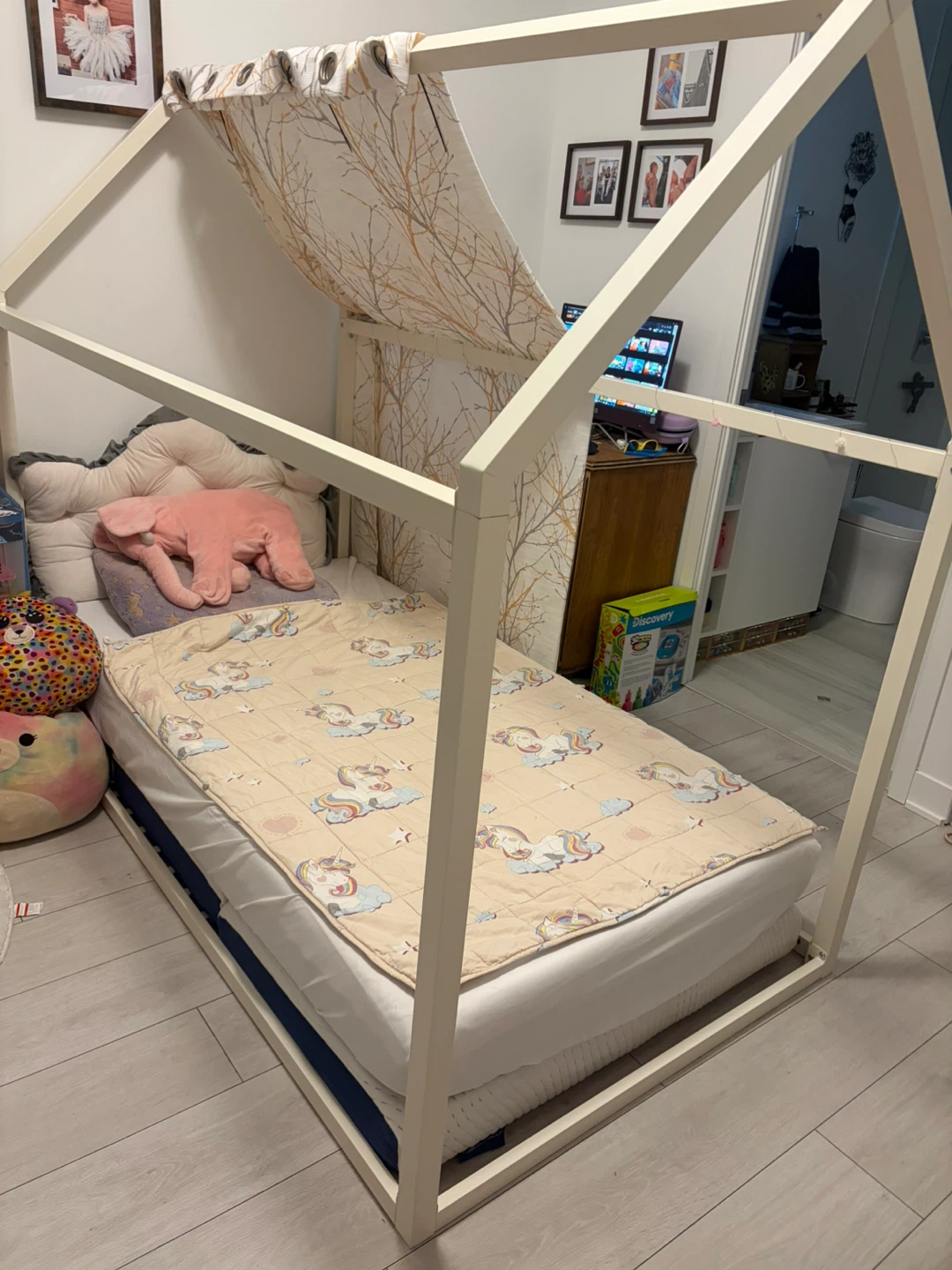 Harper Orchard Skyler Metal Montessori House Bed - Twin Size - photo 3